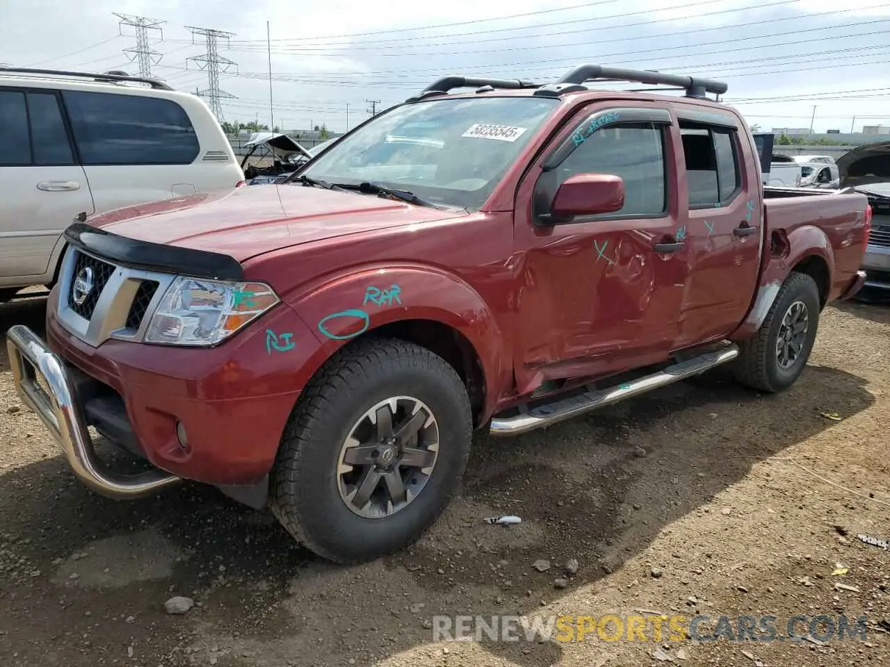1 Photograph of a damaged car 1N6ED0EB7LN712644 NISSAN FRONTIER 2020