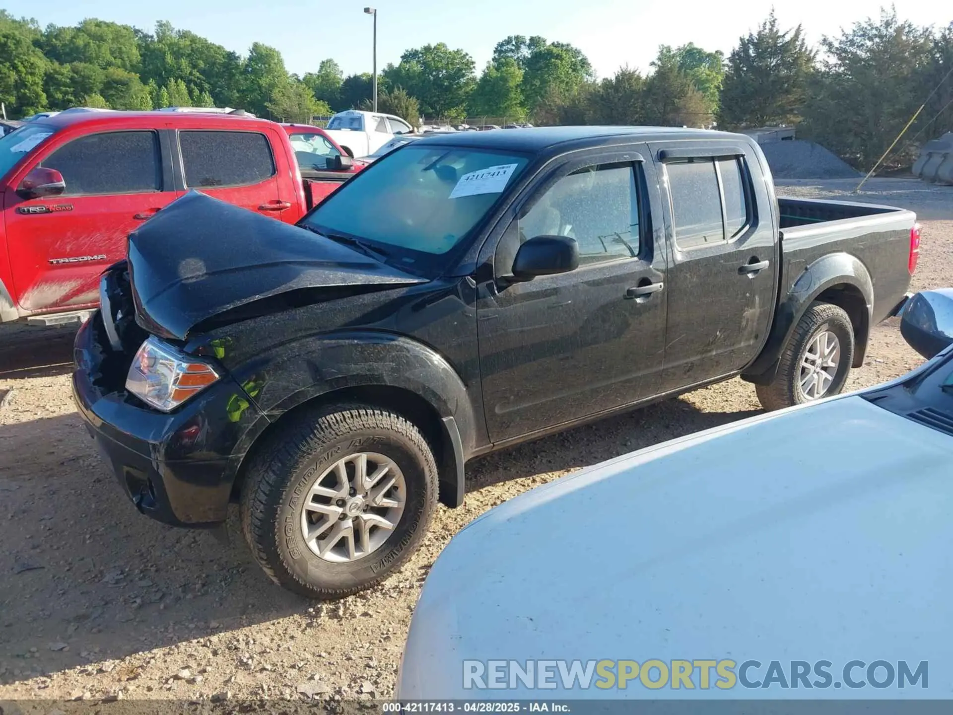 2 Photograph of a damaged car 1N6ED0EB7LN726866 NISSAN FRONTIER 2020