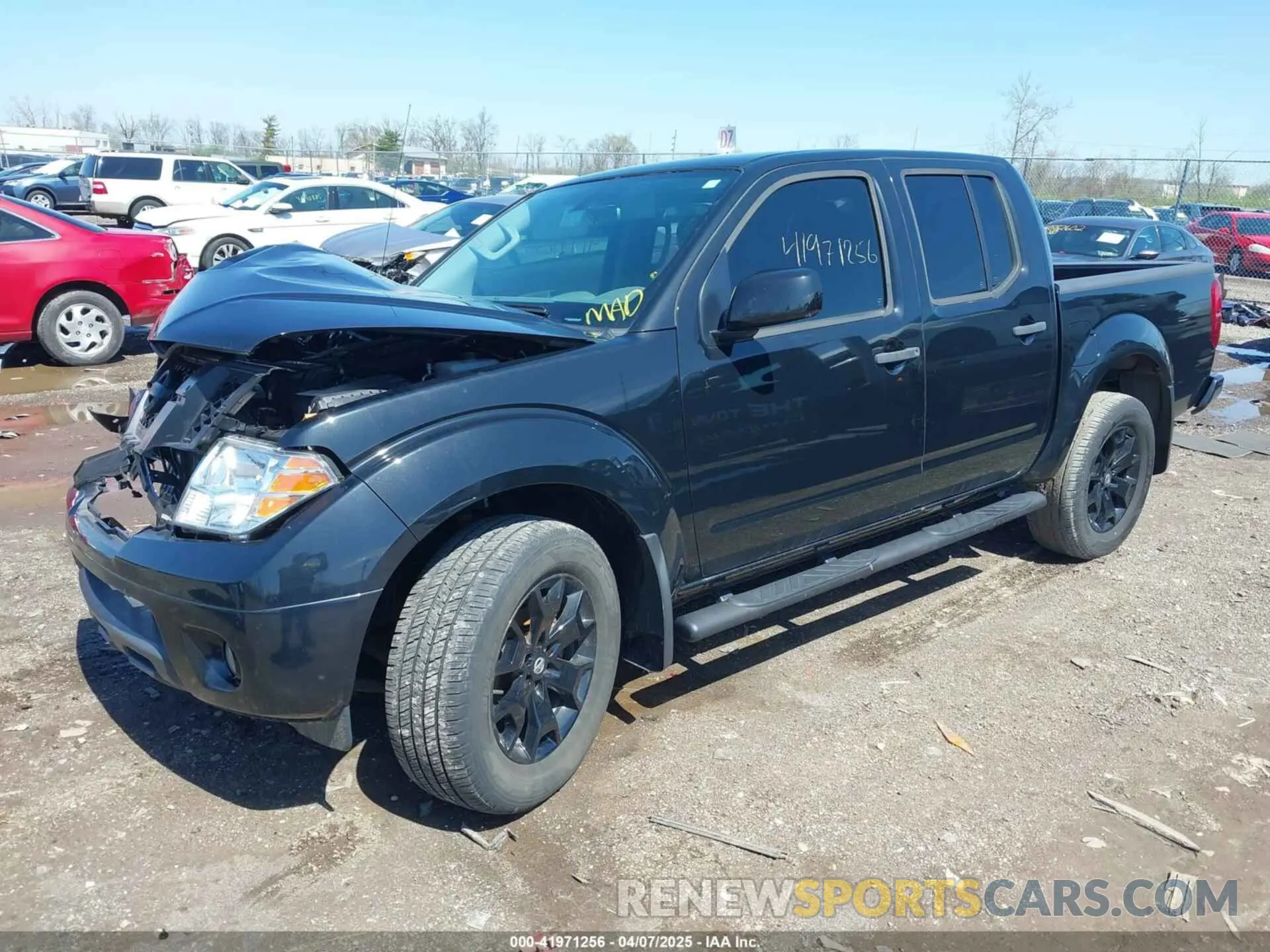 2 Photograph of a damaged car 1N6ED0EB8LN716475 NISSAN FRONTIER 2020