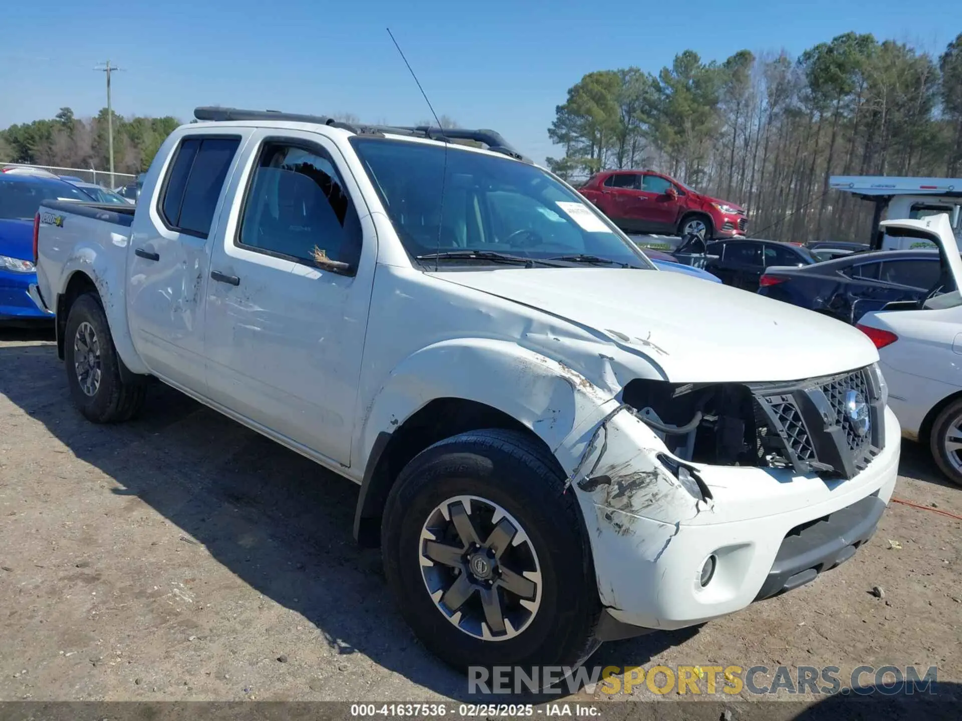 1 Photograph of a damaged car 1N6ED0EB8LN722194 NISSAN FRONTIER 2020