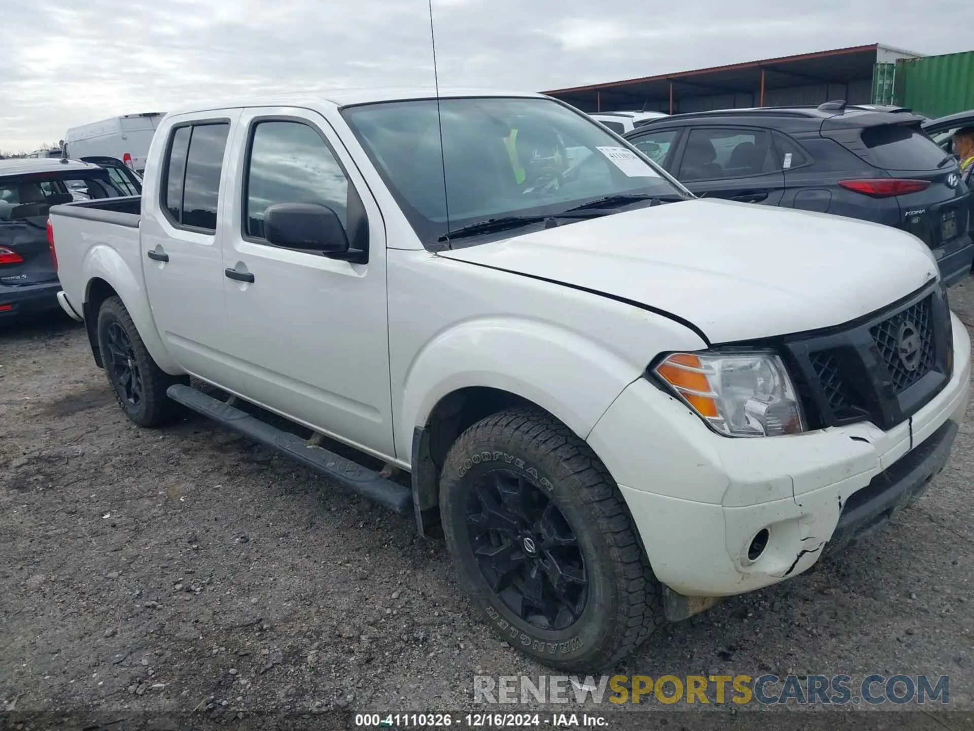 1 Photograph of a damaged car 1N6ED0EB8LN722504 NISSAN FRONTIER 2020
