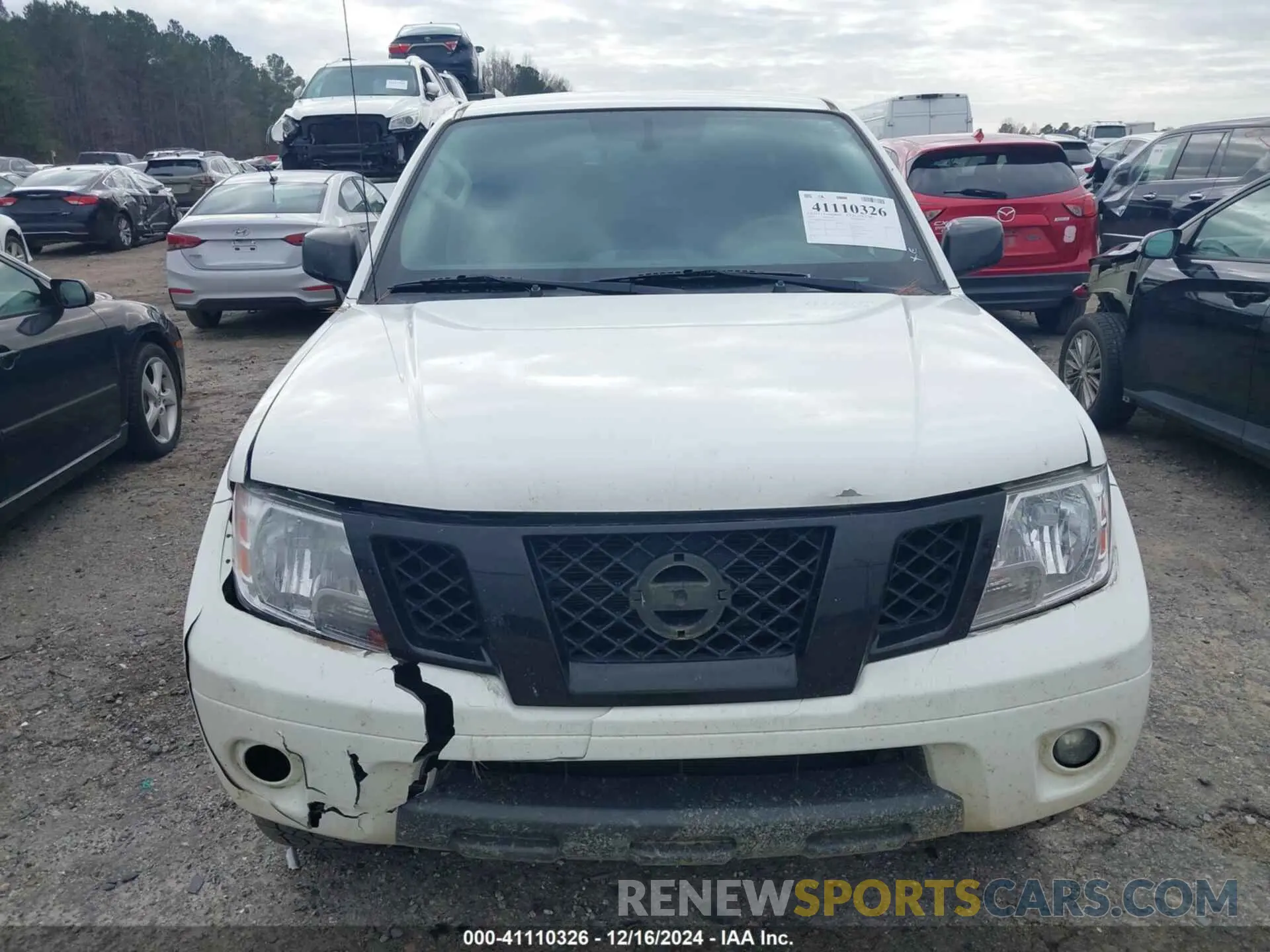 12 Photograph of a damaged car 1N6ED0EB8LN722504 NISSAN FRONTIER 2020