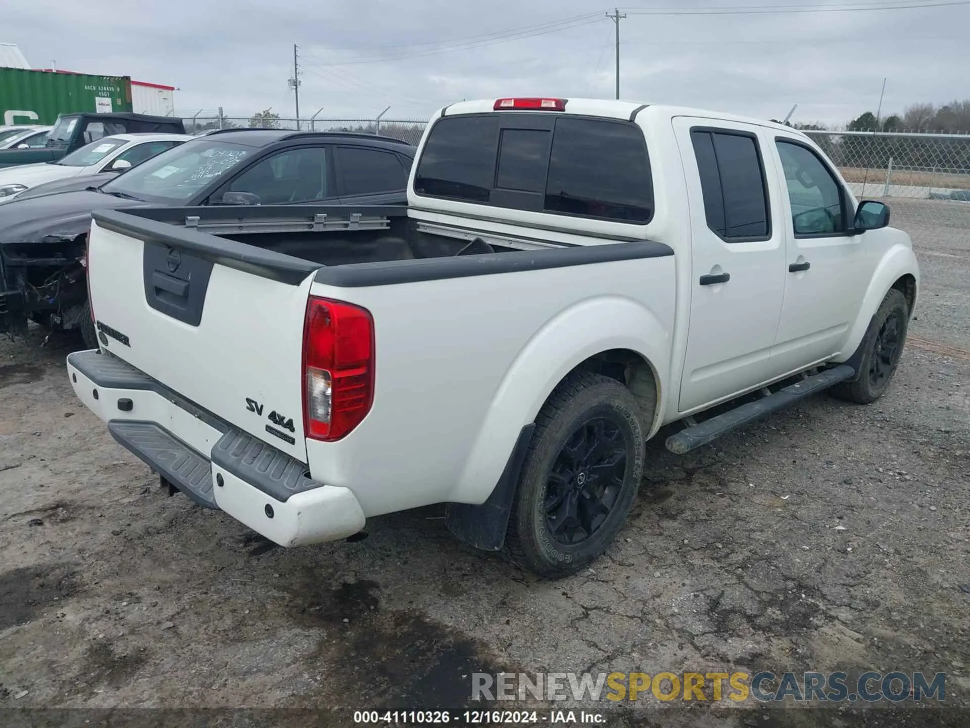 4 Photograph of a damaged car 1N6ED0EB8LN722504 NISSAN FRONTIER 2020