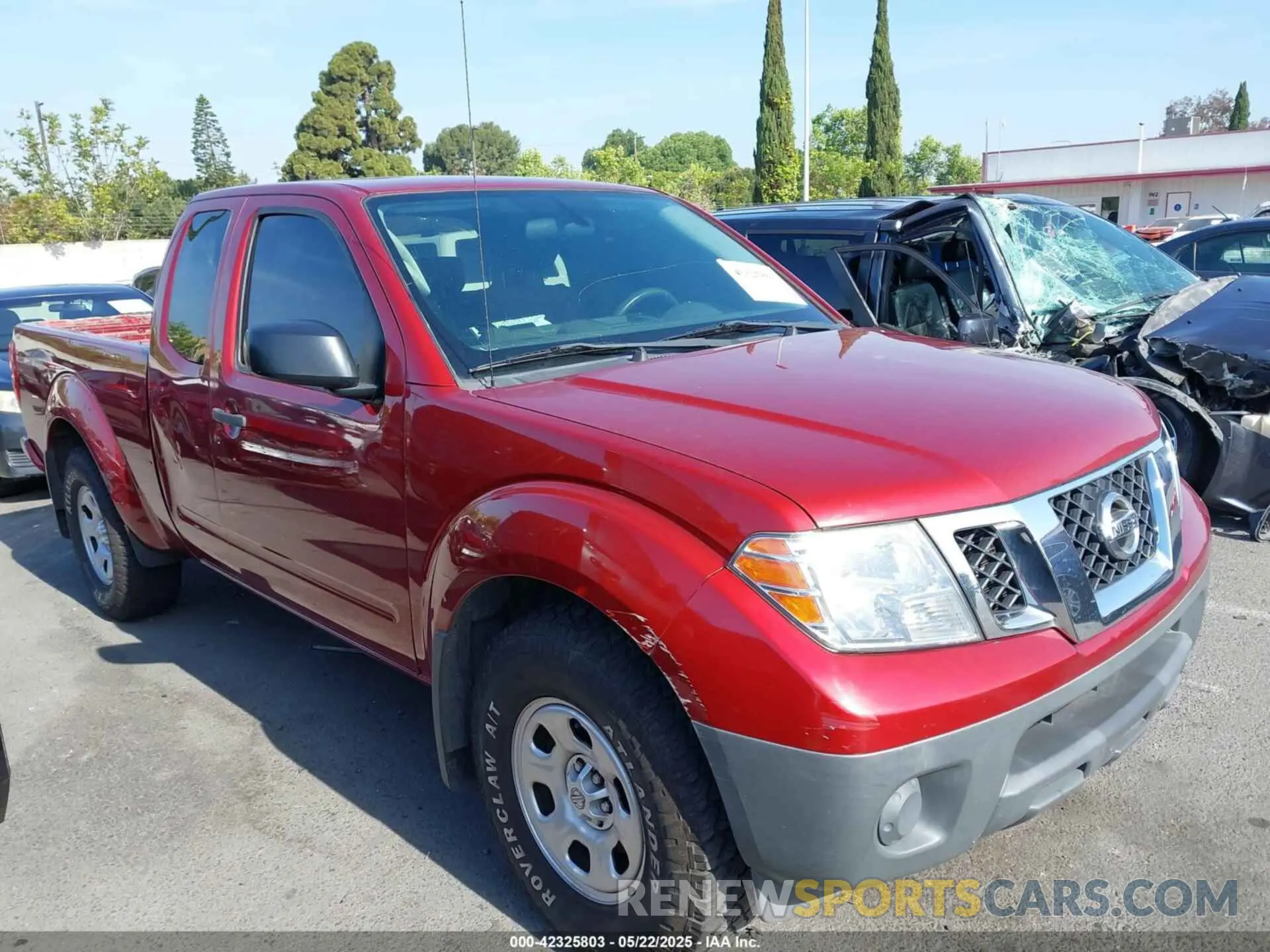 1 Photograph of a damaged car 1N6ED0CE6MN701200 NISSAN FRONTIER 2021