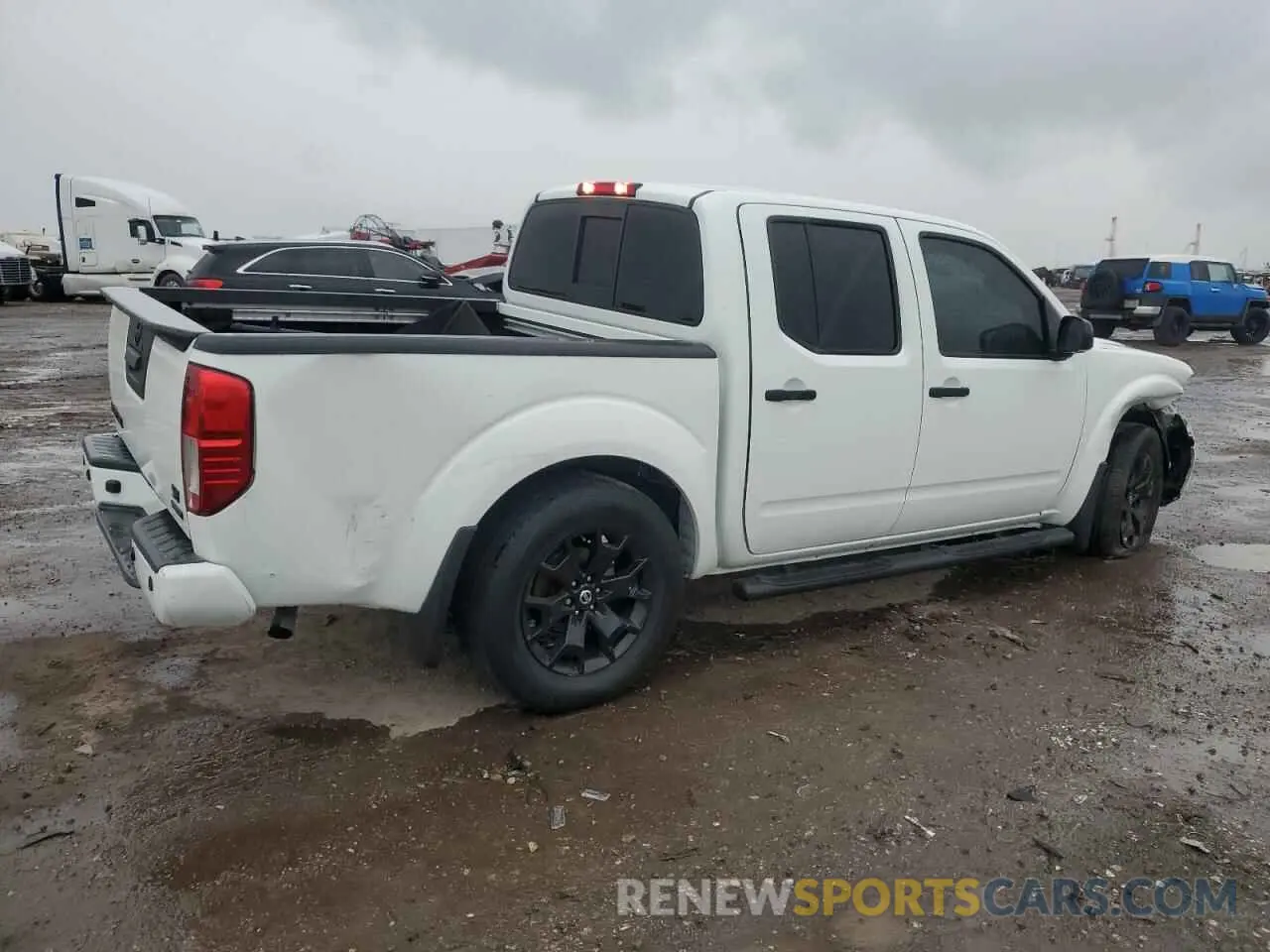 3 Photograph of a damaged car 1N6ED0EA0MN703518 NISSAN FRONTIER 2021