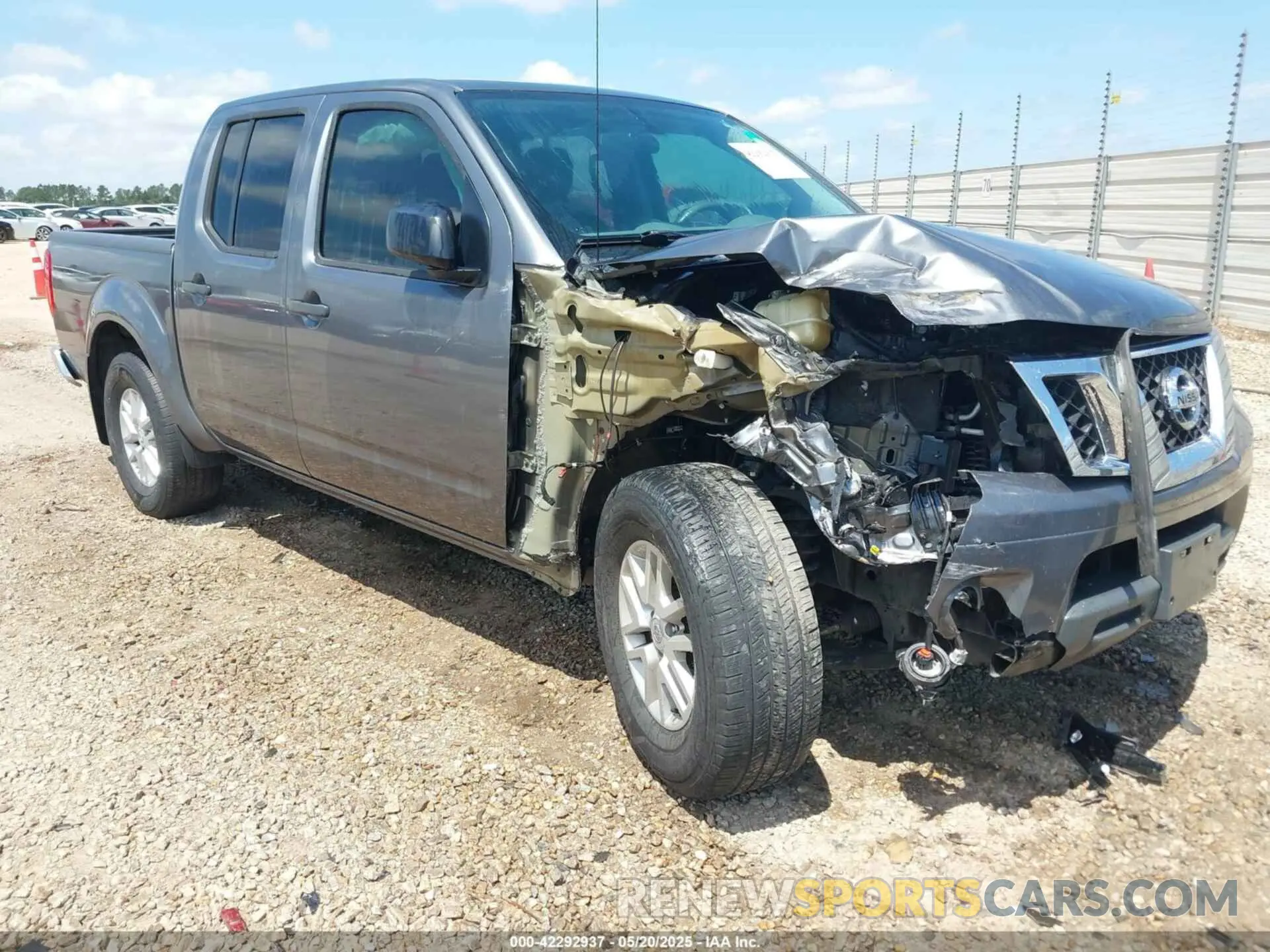 1 Photograph of a damaged car 1N6ED0EA0MN710260 NISSAN FRONTIER 2021