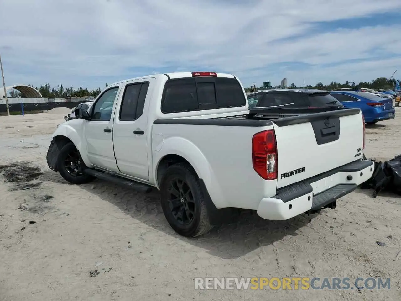 2 Photograph of a damaged car 1N6ED0EA1MN708727 NISSAN FRONTIER 2021