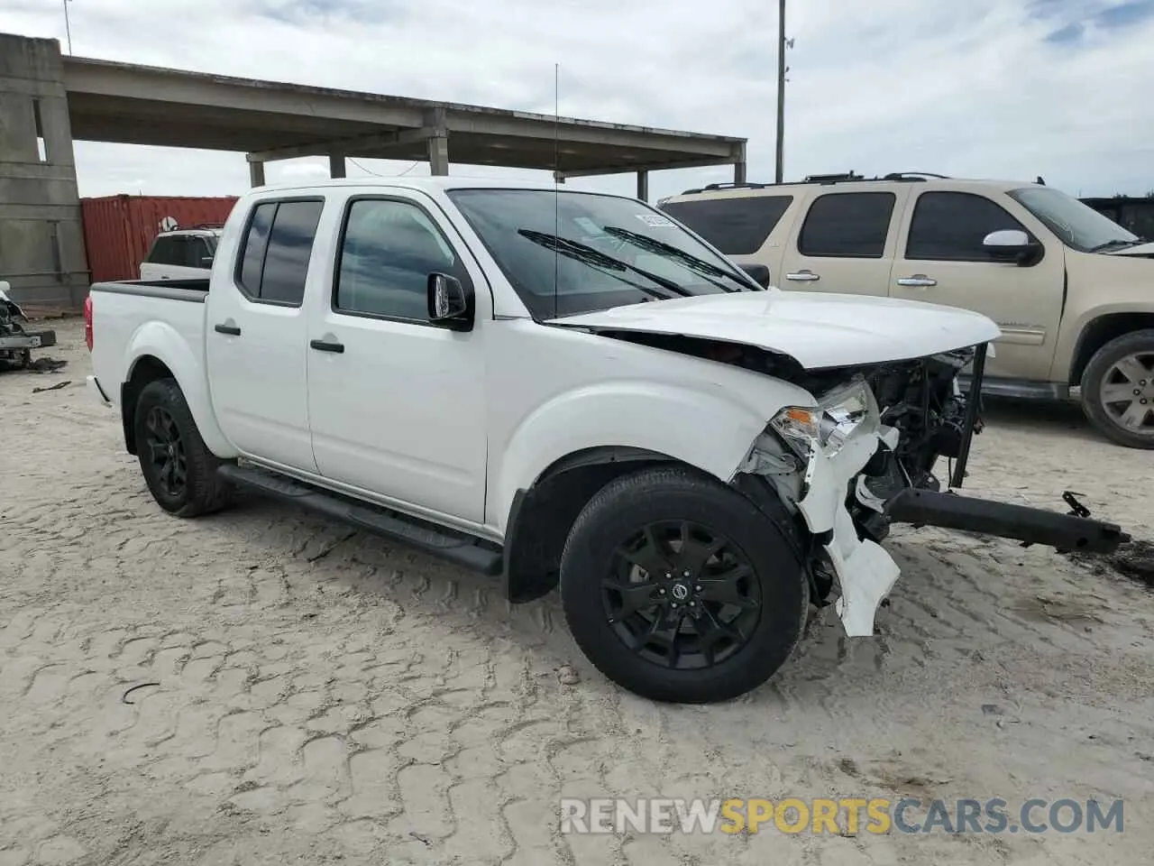 4 Photograph of a damaged car 1N6ED0EA1MN708727 NISSAN FRONTIER 2021
