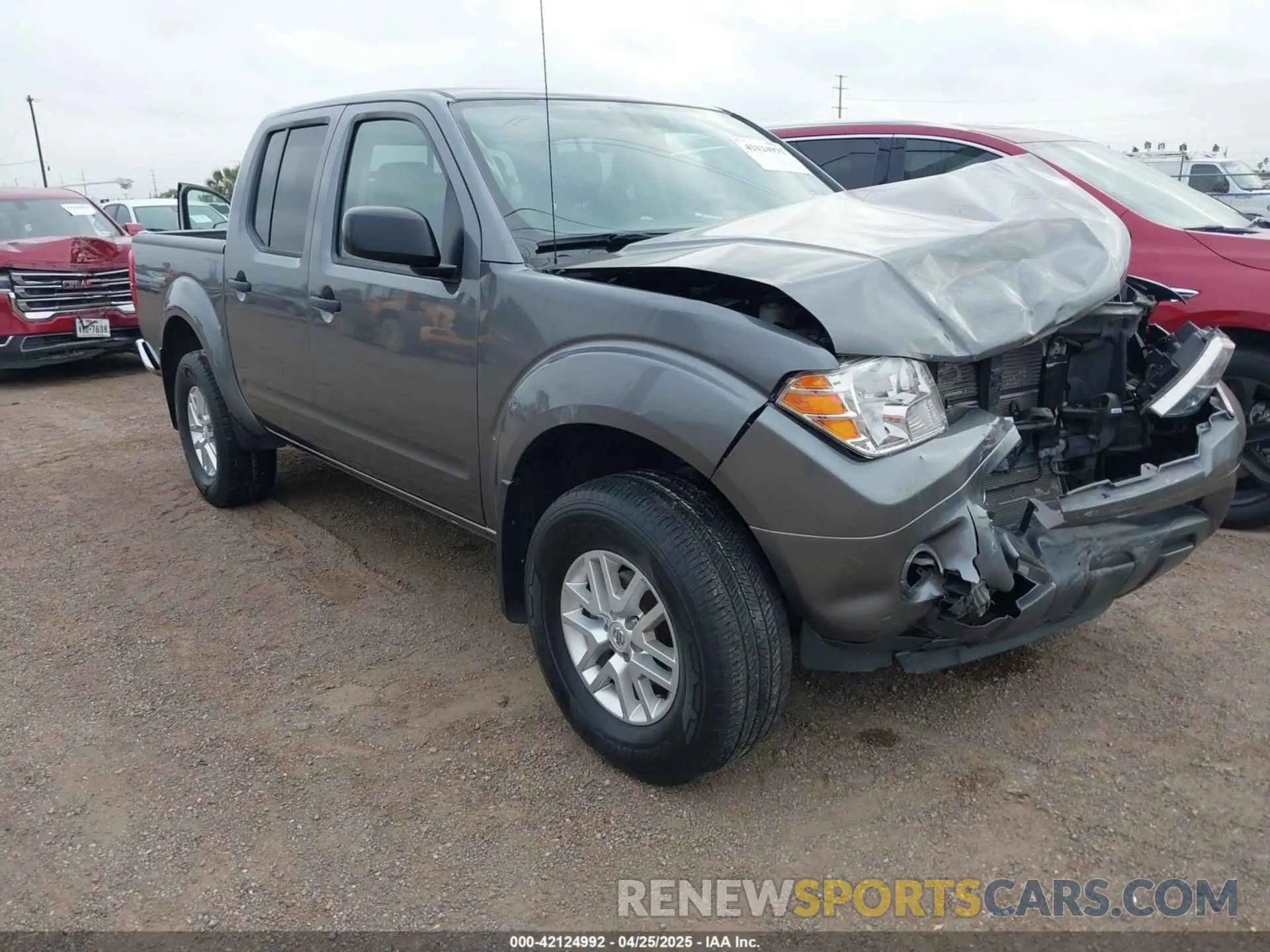 1 Photograph of a damaged car 1N6ED0EA1MN718285 NISSAN FRONTIER 2021