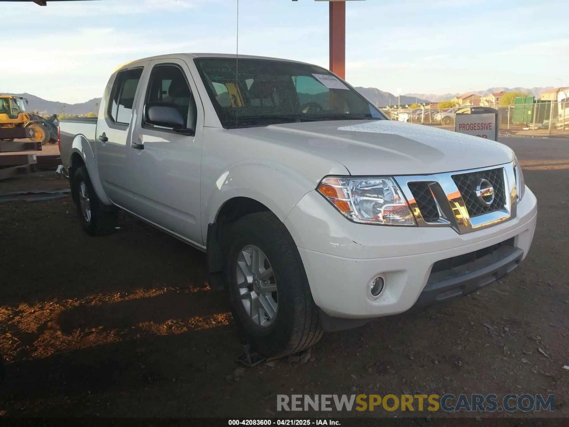 1 Photograph of a damaged car 1N6ED0EA3MN710382 NISSAN FRONTIER 2021