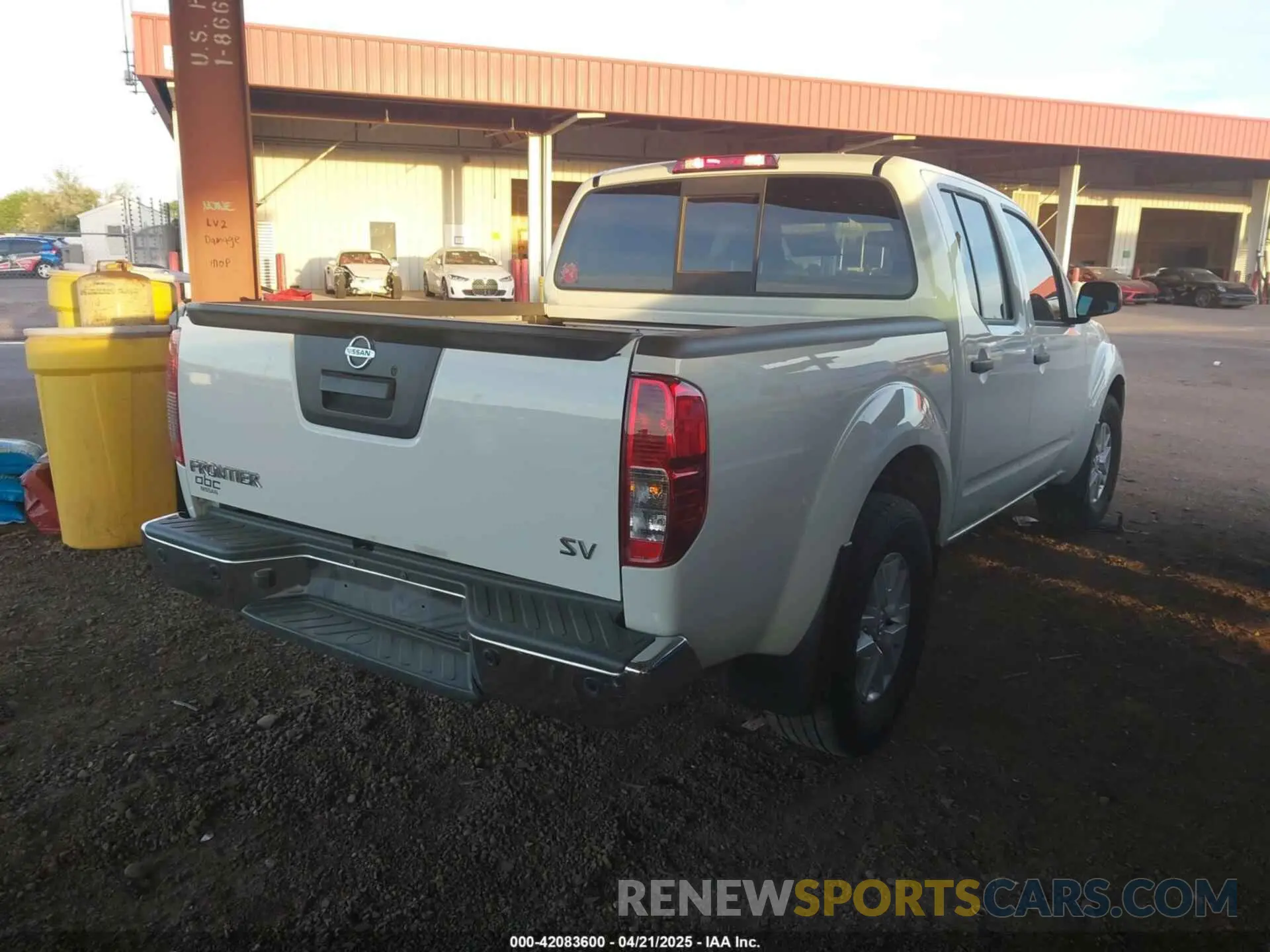 4 Photograph of a damaged car 1N6ED0EA3MN710382 NISSAN FRONTIER 2021