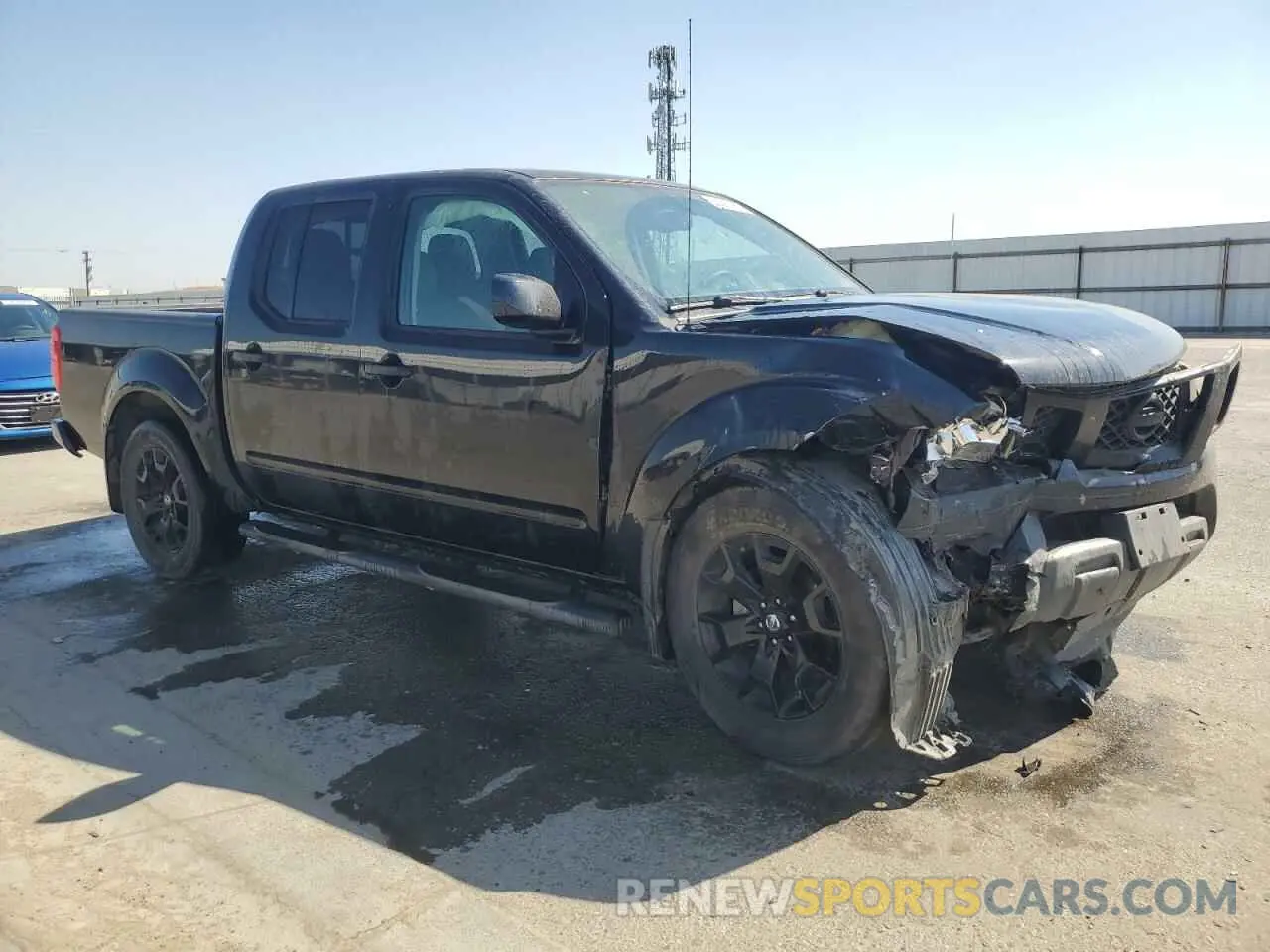 4 Photograph of a damaged car 1N6ED0EA6MN723675 NISSAN FRONTIER 2021