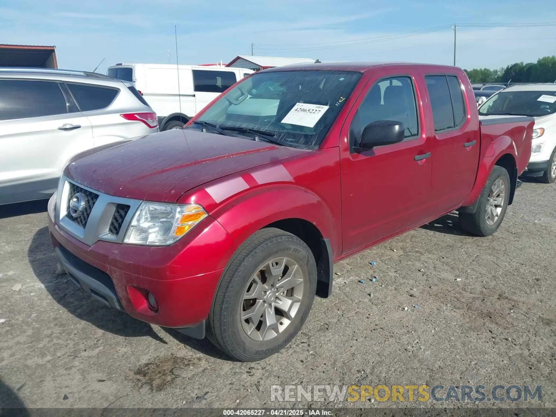 2 Photograph of a damaged car 1N6ED0EA8MN714704 NISSAN FRONTIER 2021