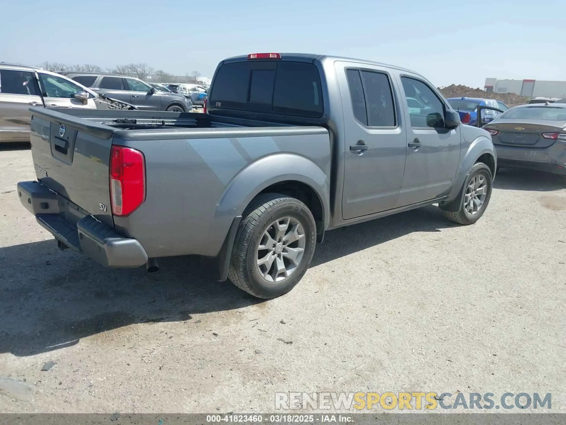 4 Photograph of a damaged car 1N6ED0EA9MN707972 NISSAN FRONTIER 2021