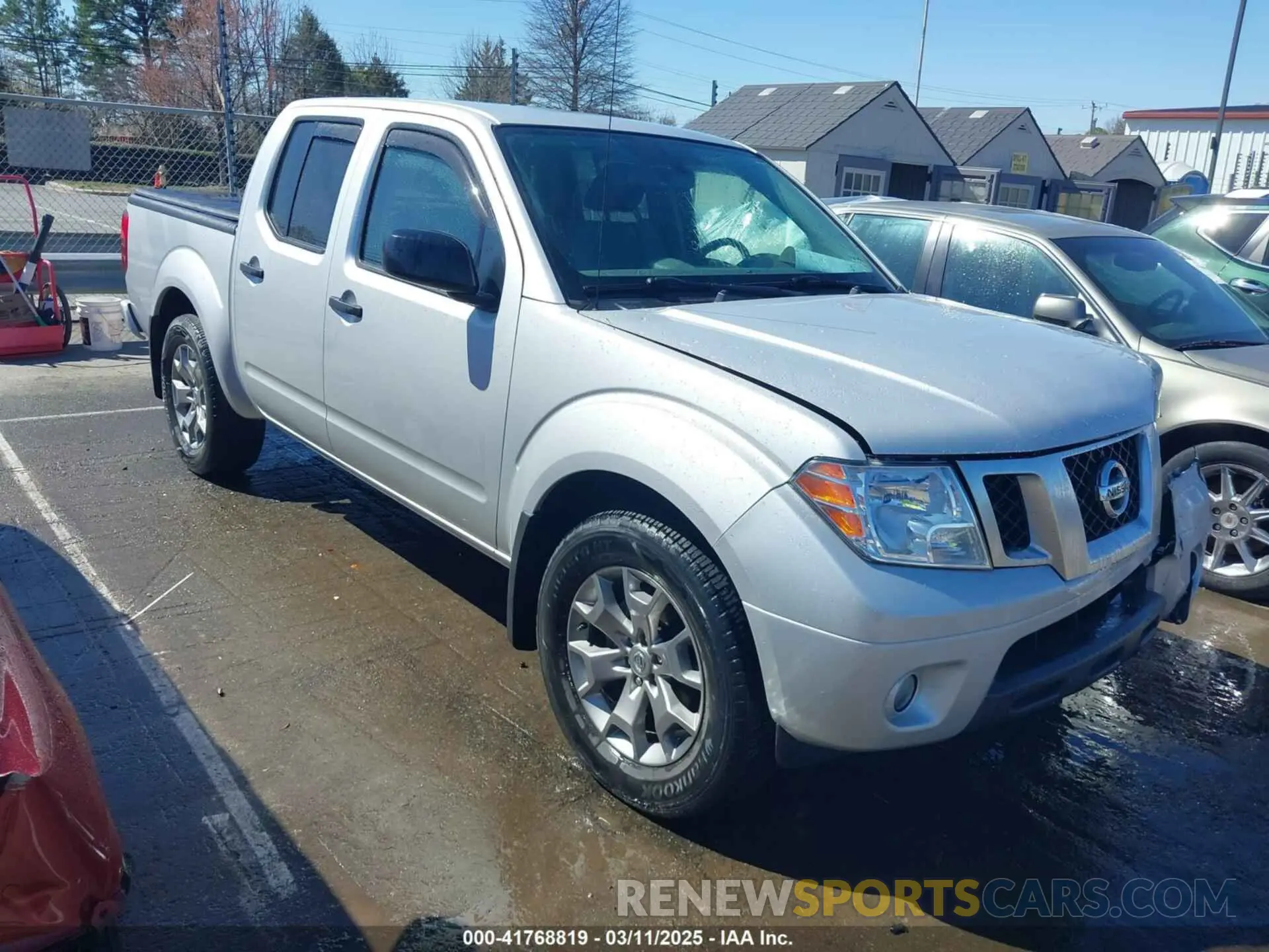 1 Photograph of a damaged car 1N6ED0EAXMN702490 NISSAN FRONTIER 2021