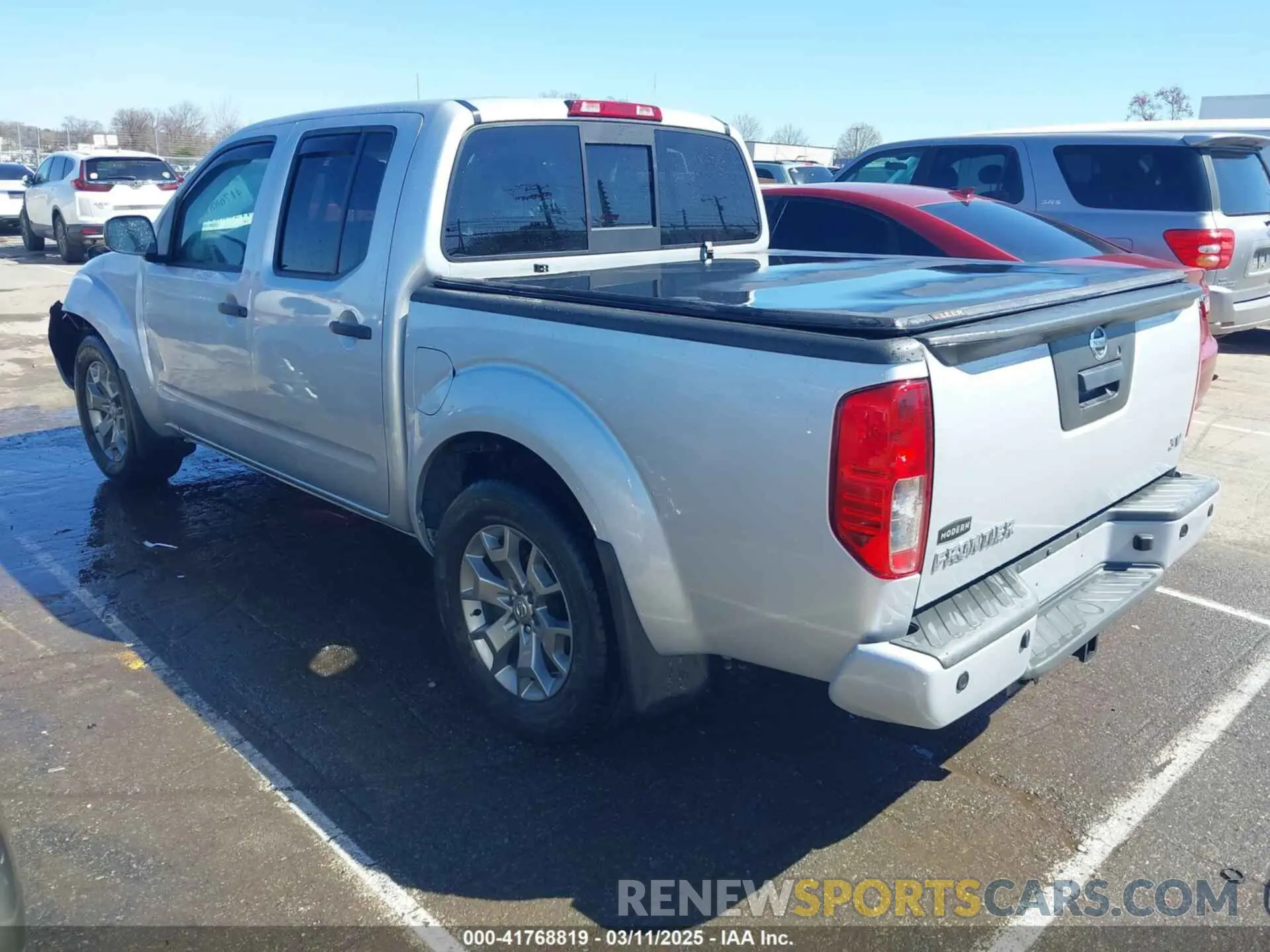 3 Photograph of a damaged car 1N6ED0EAXMN702490 NISSAN FRONTIER 2021