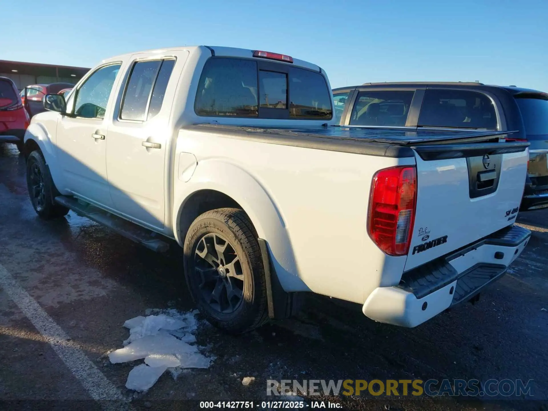 3 Photograph of a damaged car 1N6ED0EB1MN709837 NISSAN FRONTIER 2021