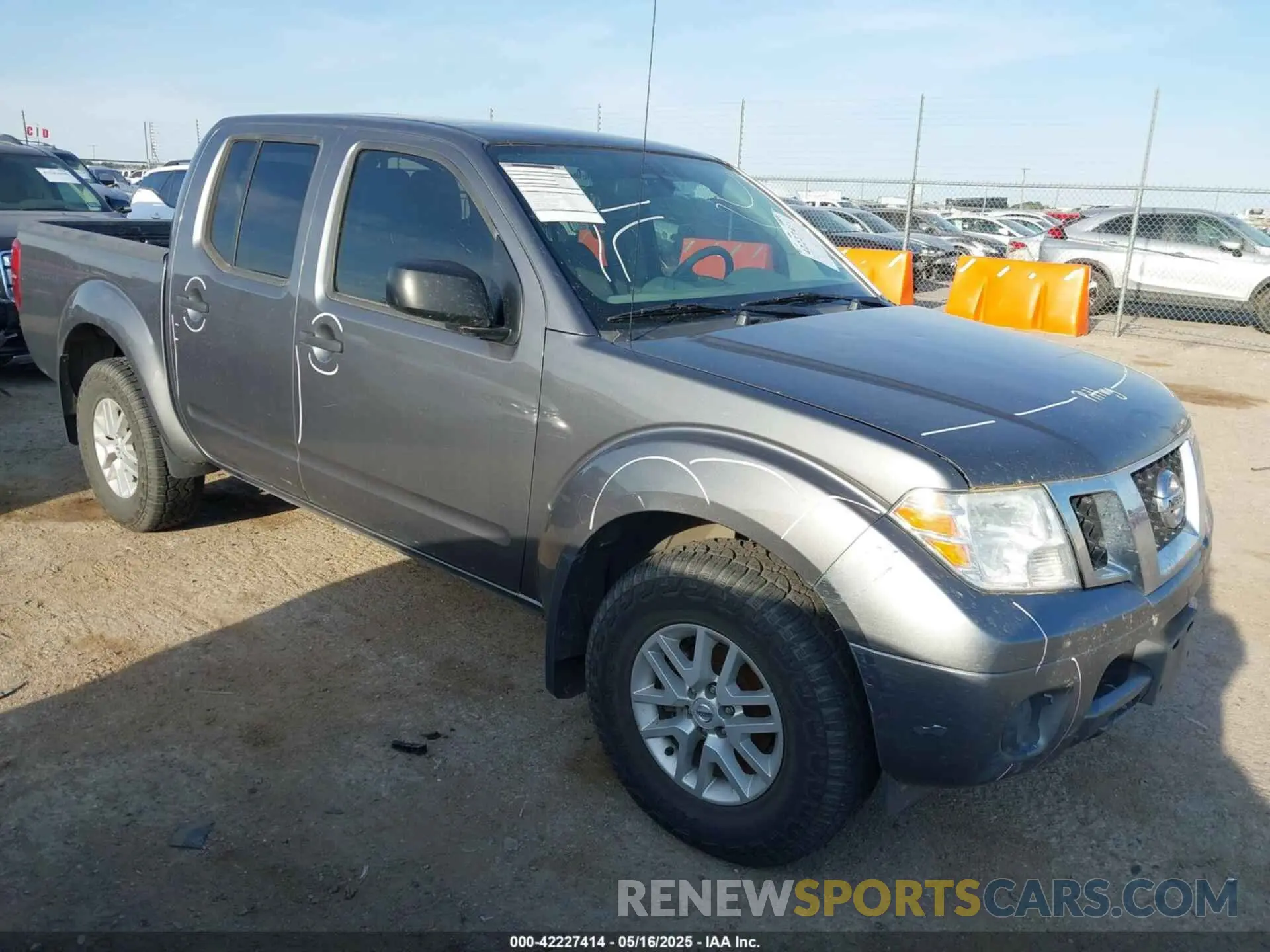 1 Photograph of a damaged car 1N6ED0EB2MN702654 NISSAN FRONTIER 2021