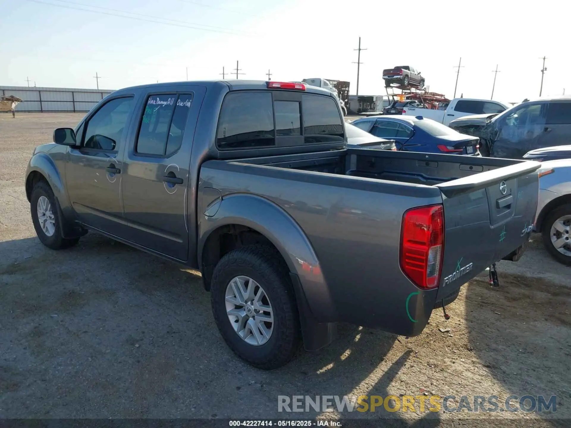 3 Photograph of a damaged car 1N6ED0EB2MN702654 NISSAN FRONTIER 2021