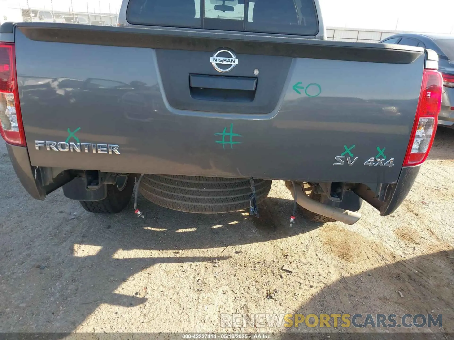 6 Photograph of a damaged car 1N6ED0EB2MN702654 NISSAN FRONTIER 2021