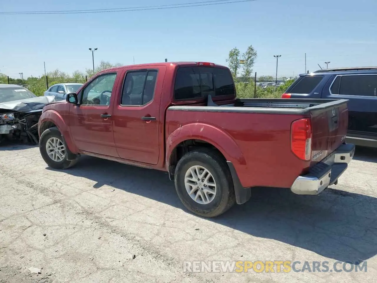 2 Photograph of a damaged car 1N6ED0EB6MN715066 NISSAN FRONTIER 2021