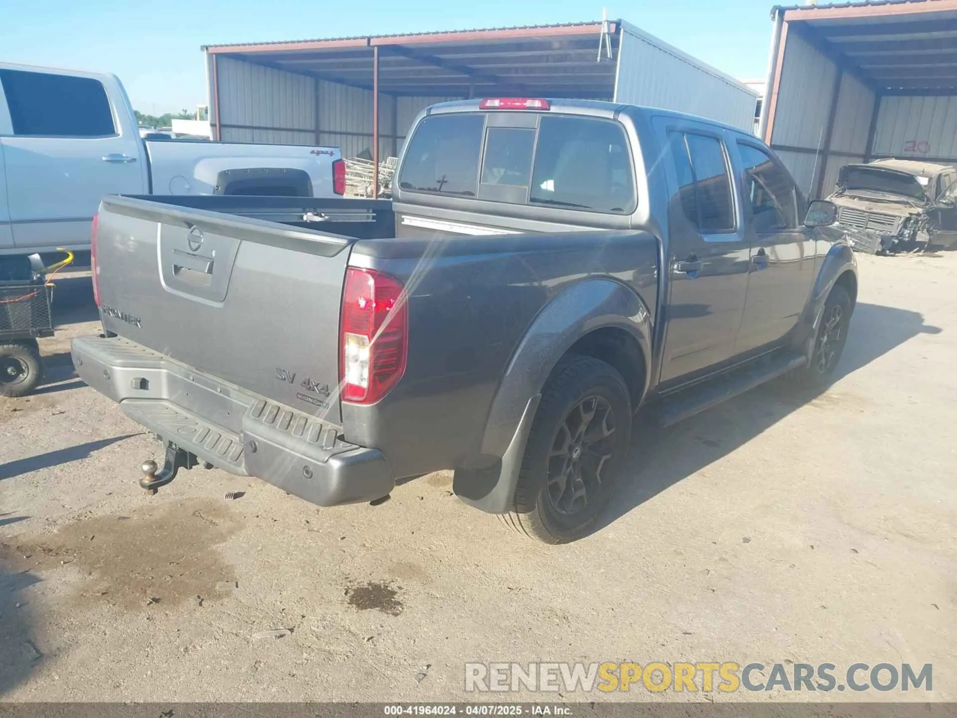 4 Photograph of a damaged car 1N6ED0EB9MN712436 NISSAN FRONTIER 2021