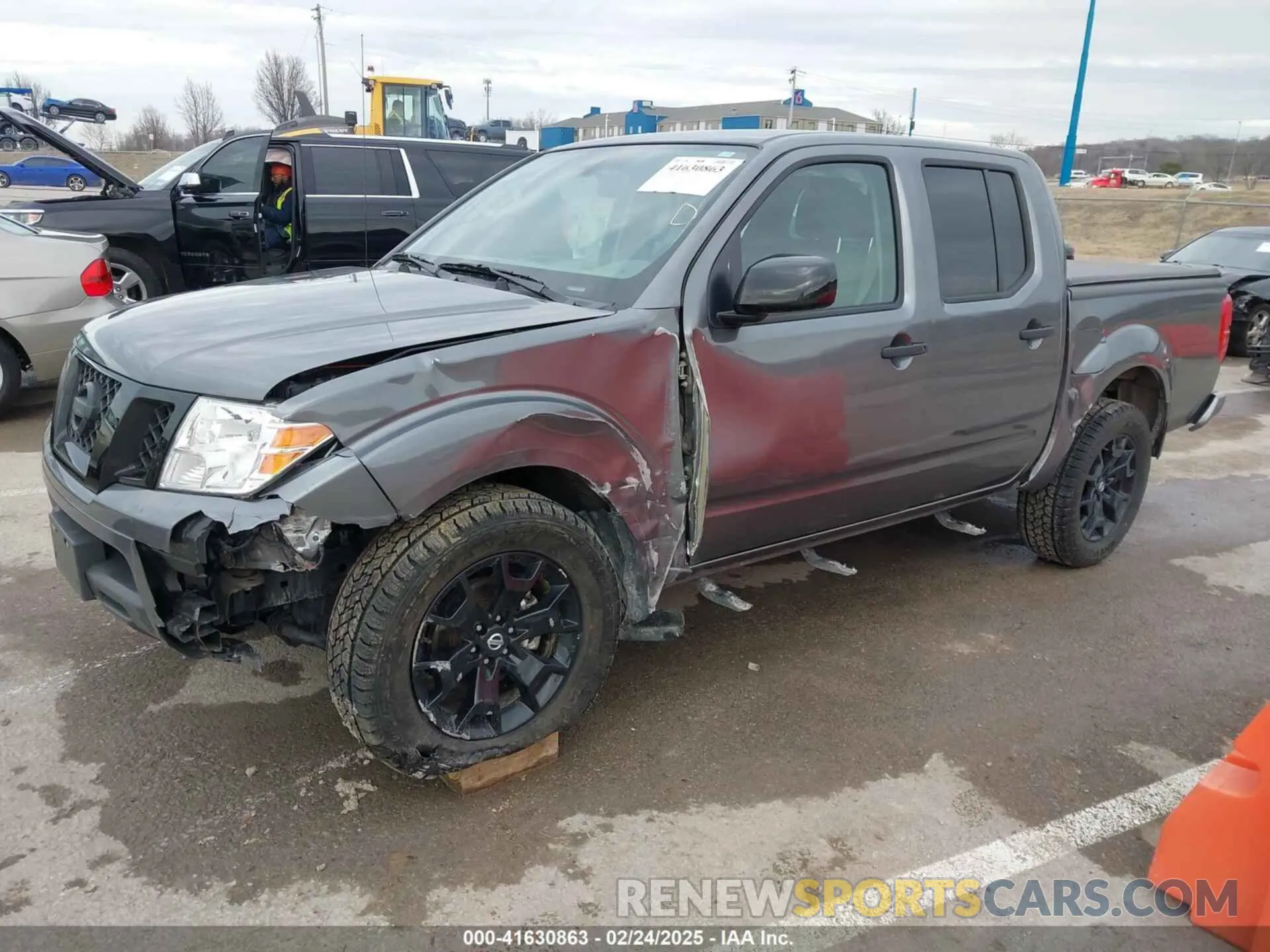 2 Photograph of a damaged car 1N6ED0EBXMN721114 NISSAN FRONTIER 2021