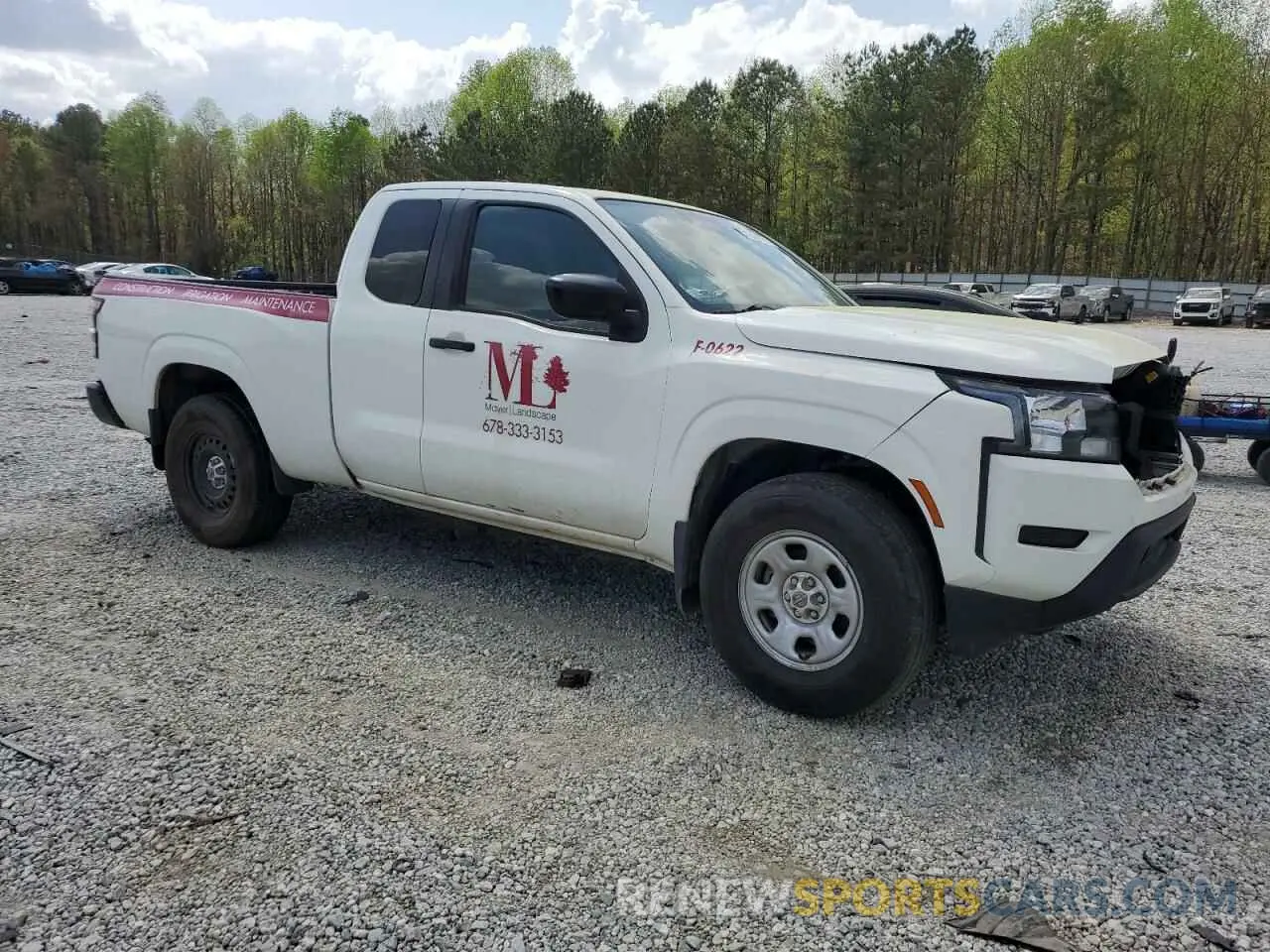 4 Photograph of a damaged car 1N6ED1CL1NN650274 NISSAN FRONTIER 2022