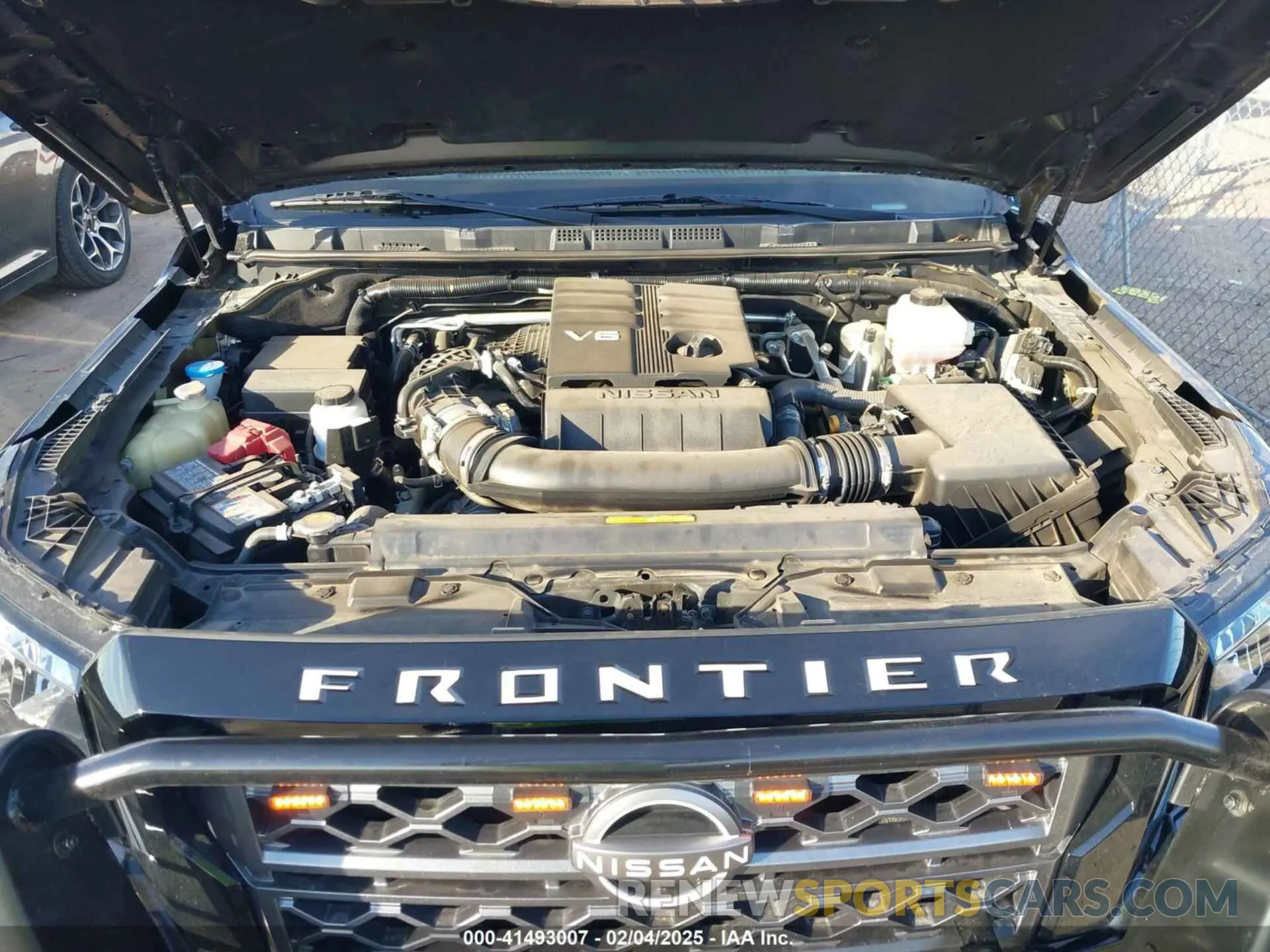 10 Photograph of a damaged car 1N6ED1CL3NN681378 NISSAN FRONTIER 2022