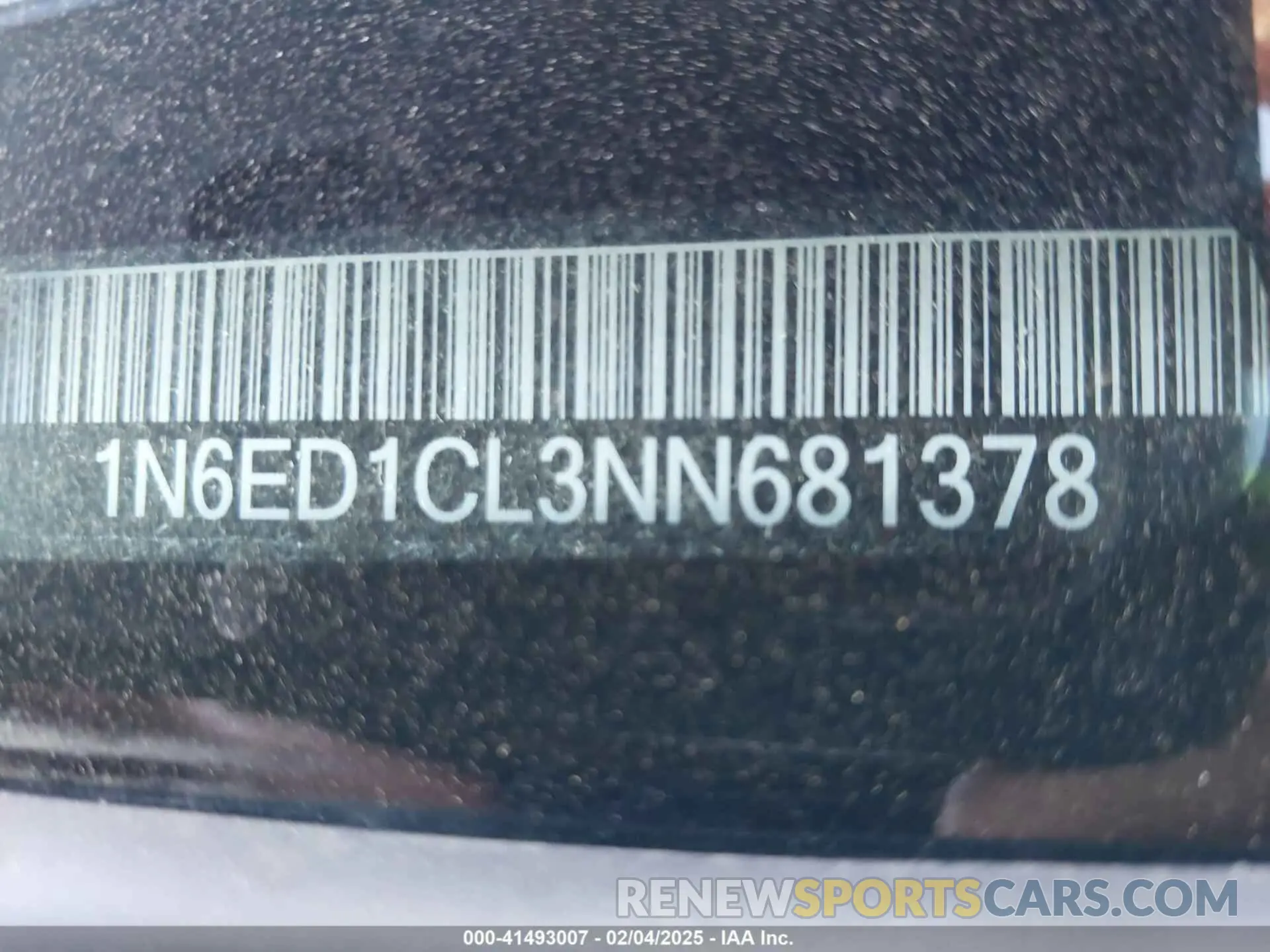 9 Photograph of a damaged car 1N6ED1CL3NN681378 NISSAN FRONTIER 2022