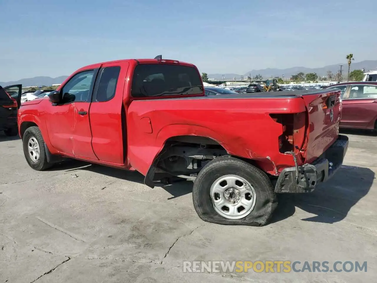 2 Photograph of a damaged car 1N6ED1CL8NN651745 NISSAN FRONTIER 2022