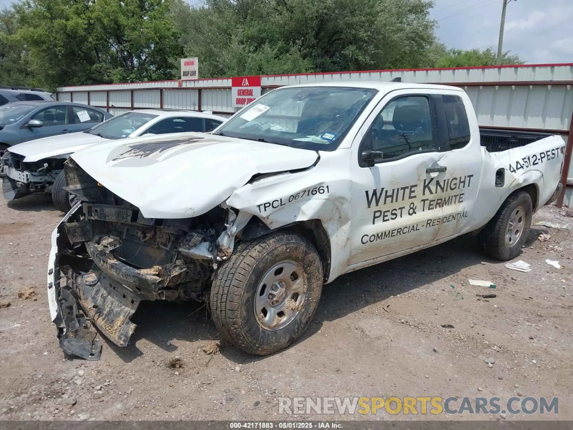 2 Photograph of a damaged car 1N6ED1CL9NN688660 NISSAN FRONTIER 2022