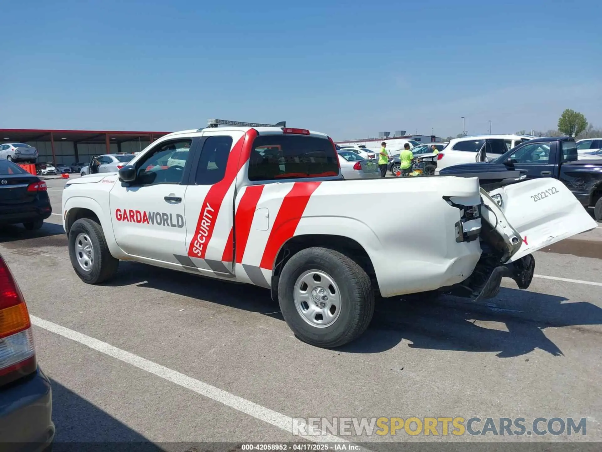 14 Photograph of a damaged car 1N6ED1CL9NN691560 NISSAN FRONTIER 2022