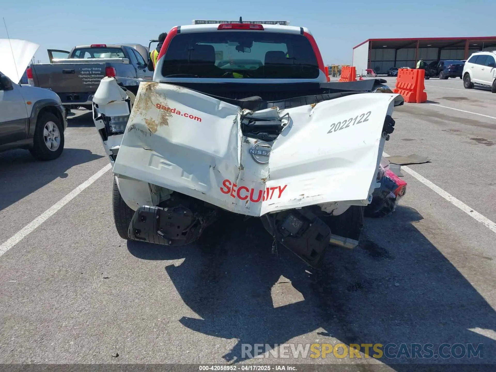 6 Photograph of a damaged car 1N6ED1CL9NN691560 NISSAN FRONTIER 2022