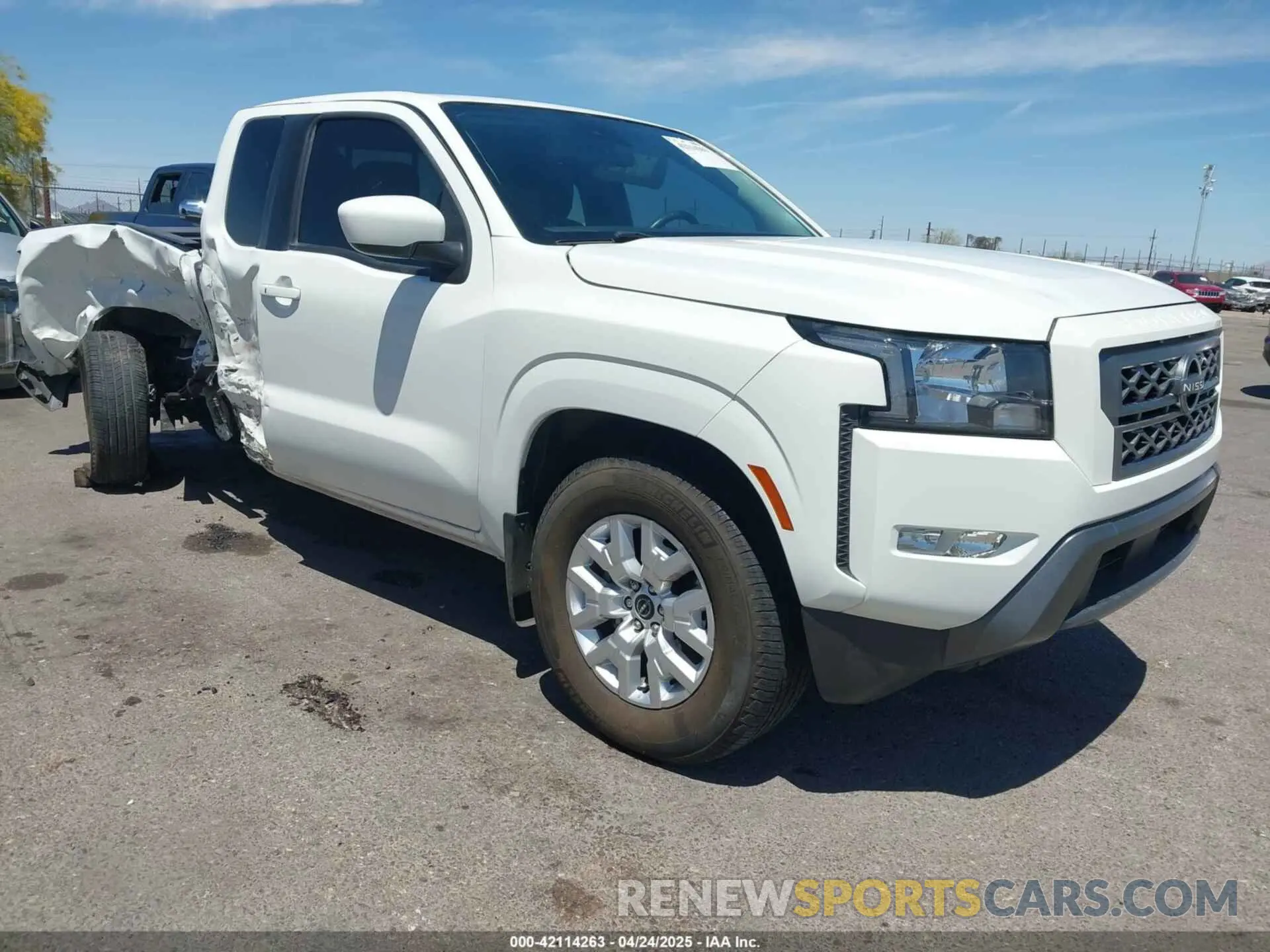 1 Photograph of a damaged car 1N6ED1CLXNN695990 NISSAN FRONTIER 2022