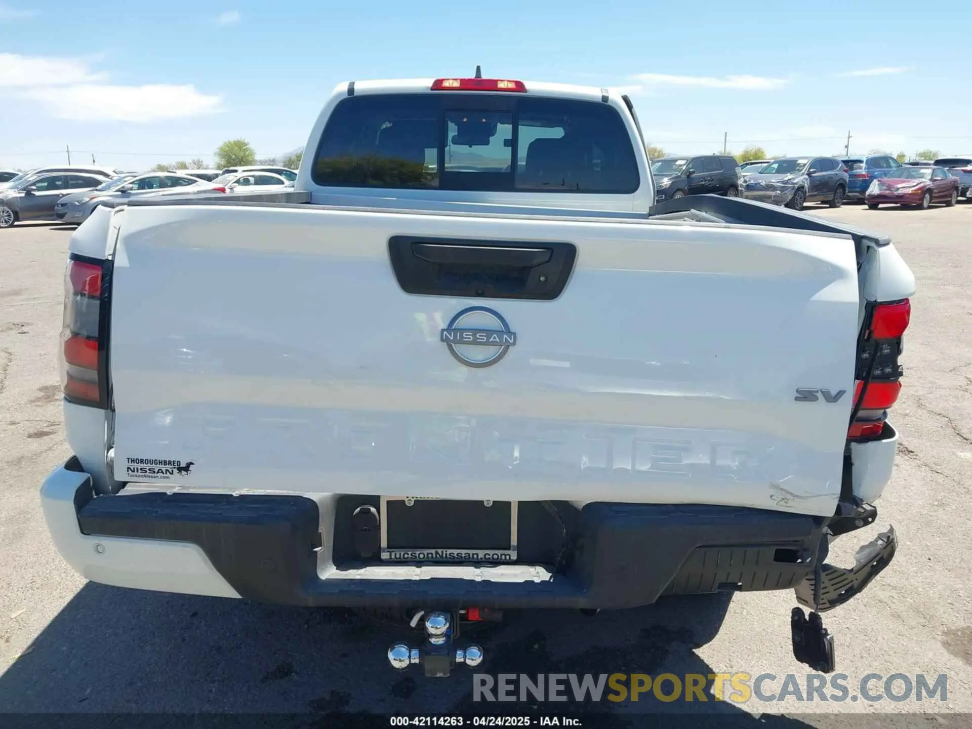 16 Photograph of a damaged car 1N6ED1CLXNN695990 NISSAN FRONTIER 2022