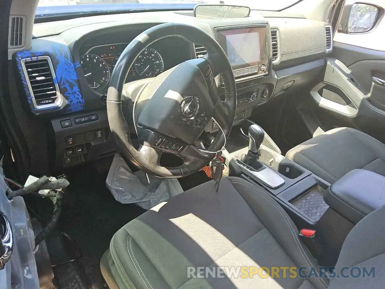 8 Photograph of a damaged car 1N6ED1CM1NN653586 NISSAN FRONTIER 2022