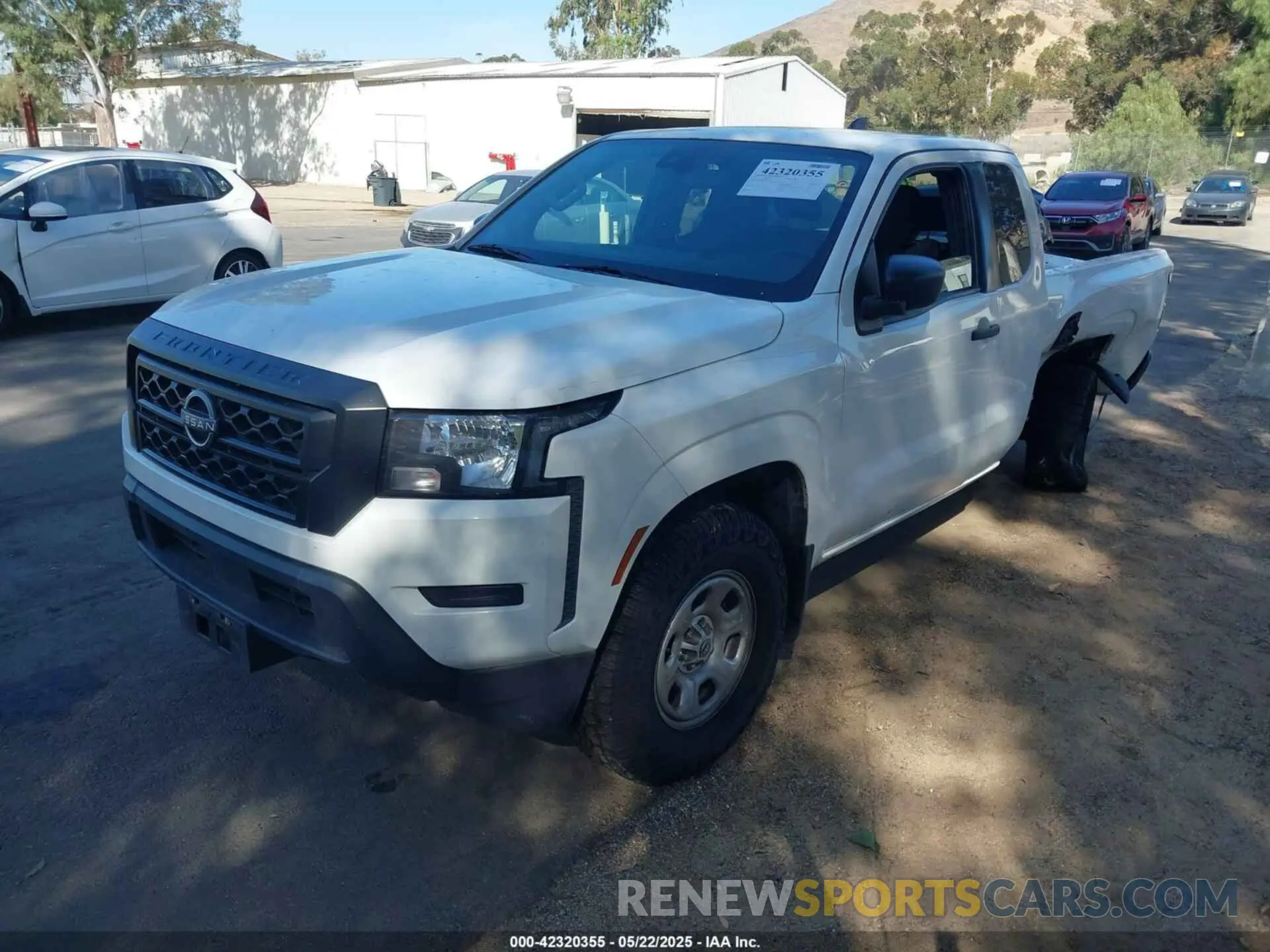 2 Photograph of a damaged car 1N6ED1CM4NN675419 NISSAN FRONTIER 2022