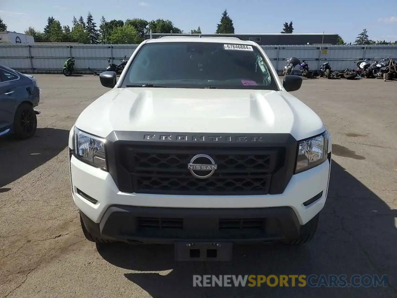 5 Photograph of a damaged car 1N6ED1CM7NN663880 NISSAN FRONTIER 2022