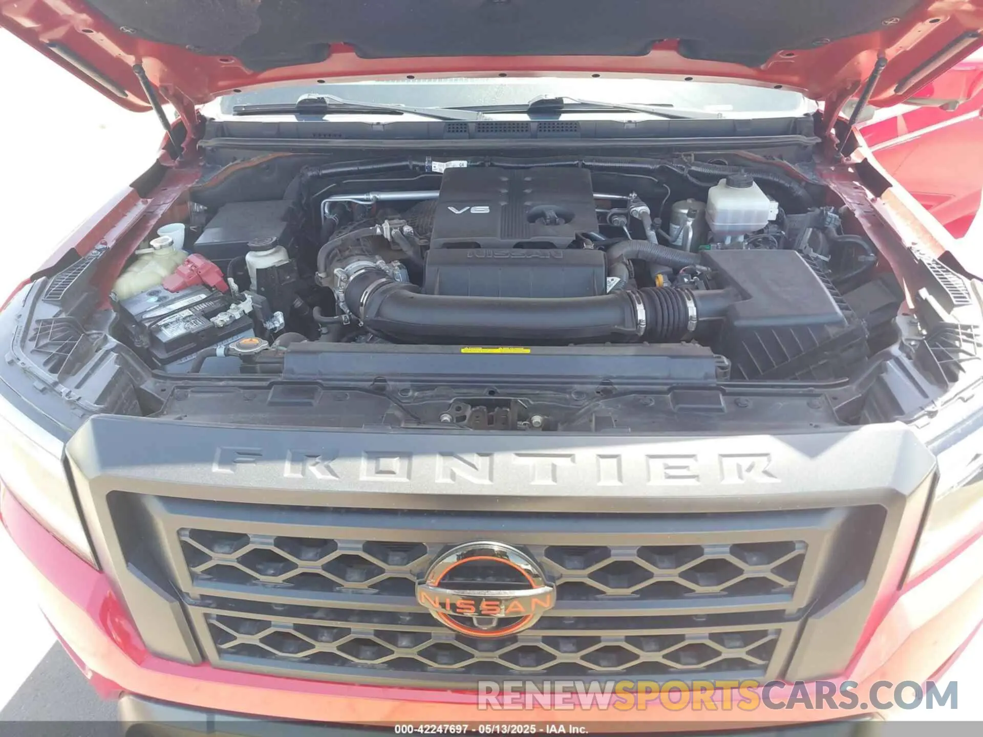 10 Photograph of a damaged car 1N6ED1EJ0NN617052 NISSAN FRONTIER 2022