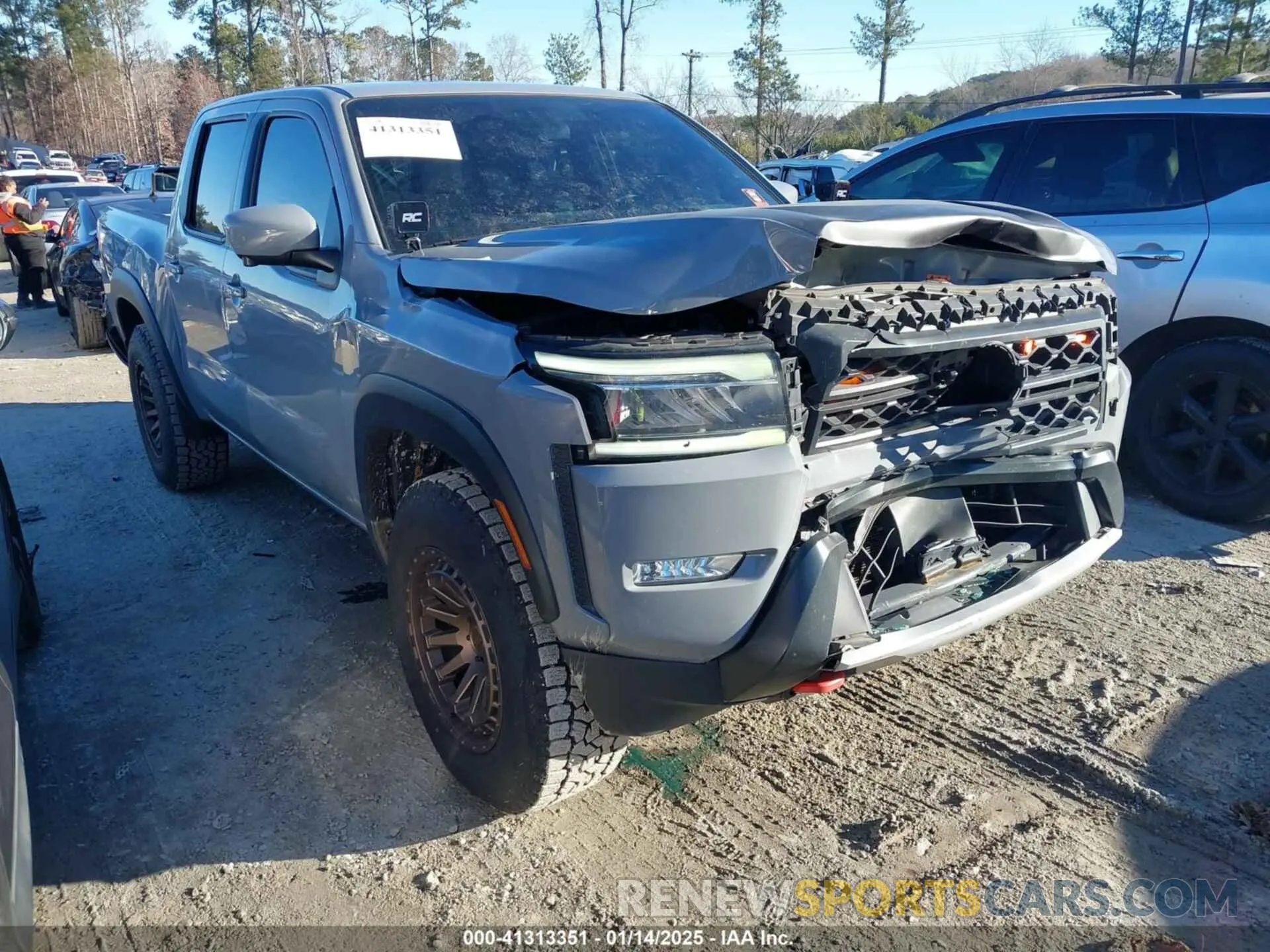 1 Photograph of a damaged car 1N6ED1EJ0NN629038 NISSAN FRONTIER 2022
