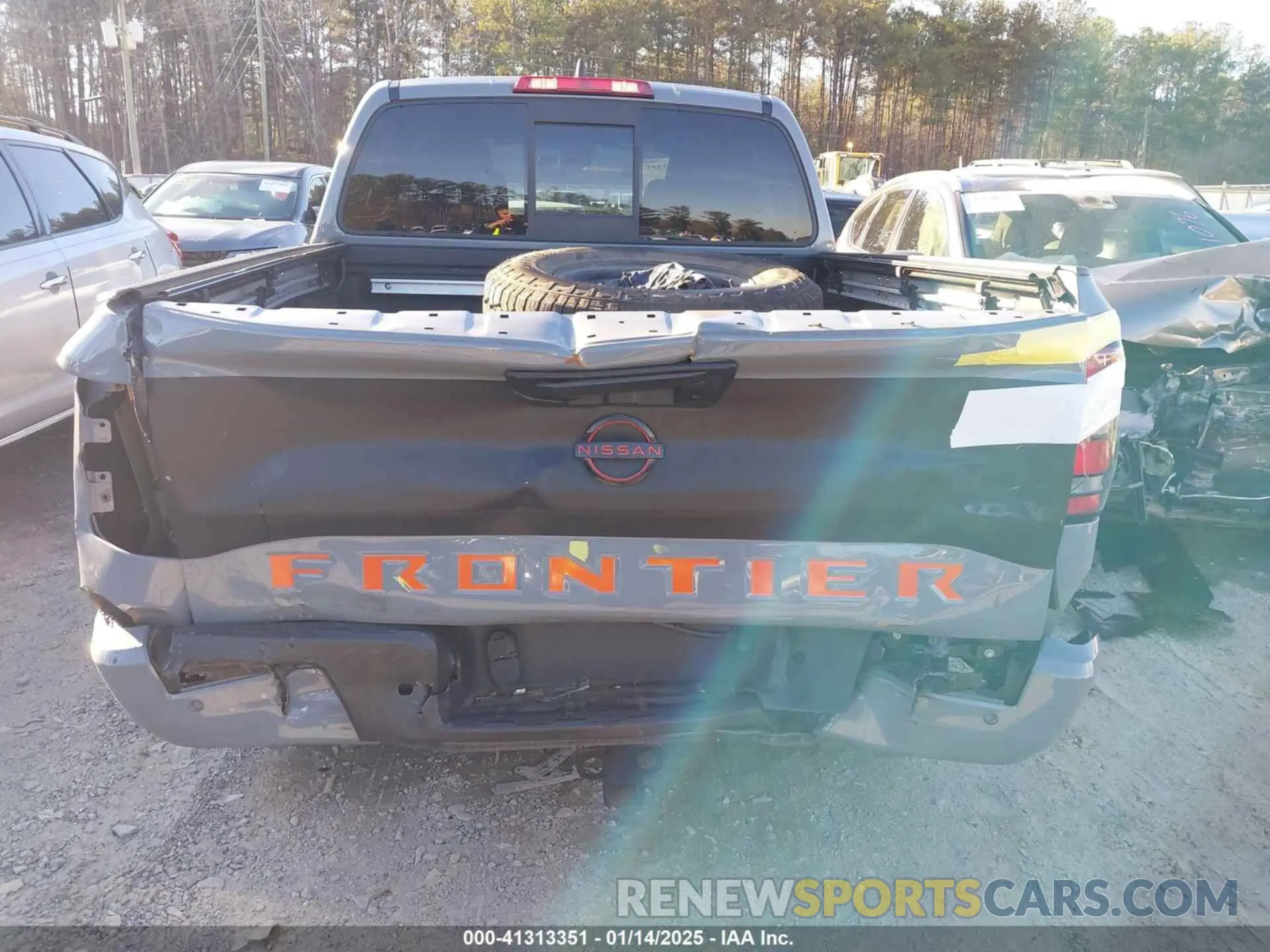 16 Photograph of a damaged car 1N6ED1EJ0NN629038 NISSAN FRONTIER 2022