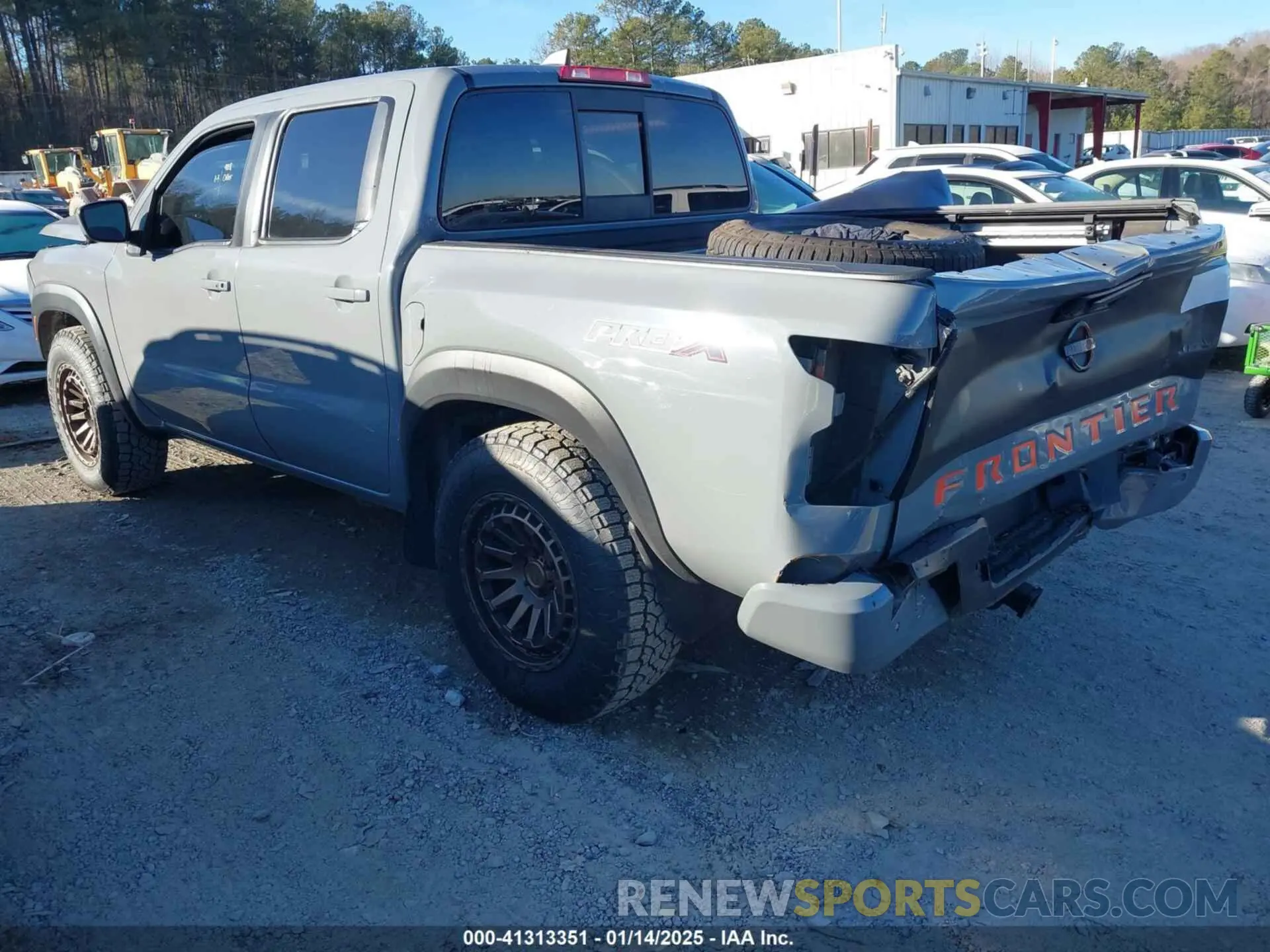 3 Photograph of a damaged car 1N6ED1EJ0NN629038 NISSAN FRONTIER 2022