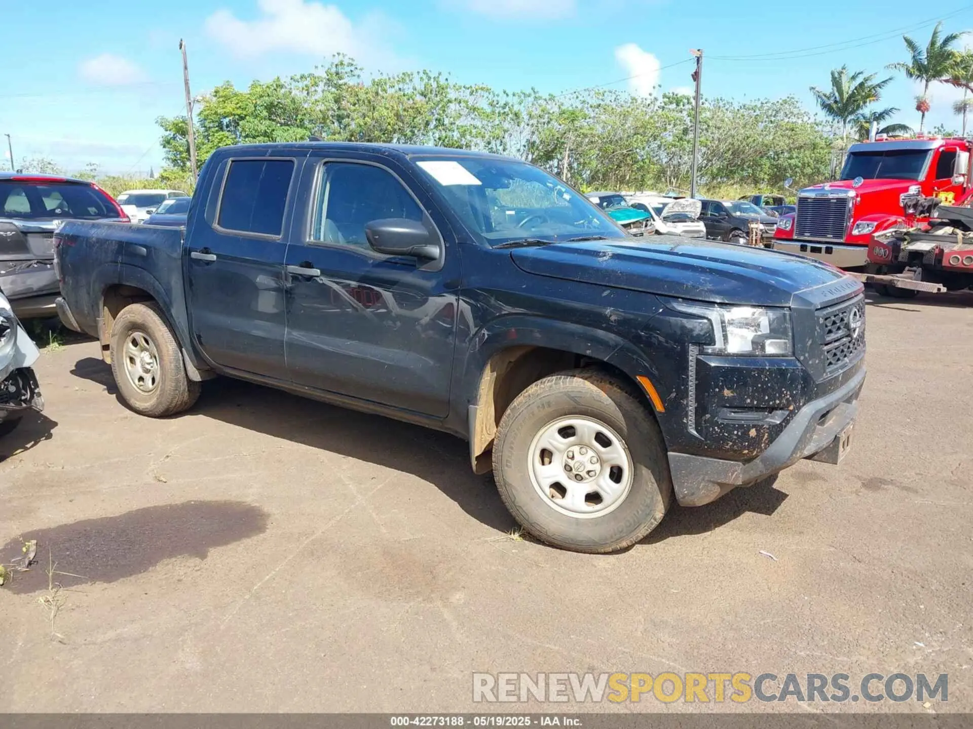 1 Photograph of a damaged car 1N6ED1EJ1NN645586 NISSAN FRONTIER 2022
