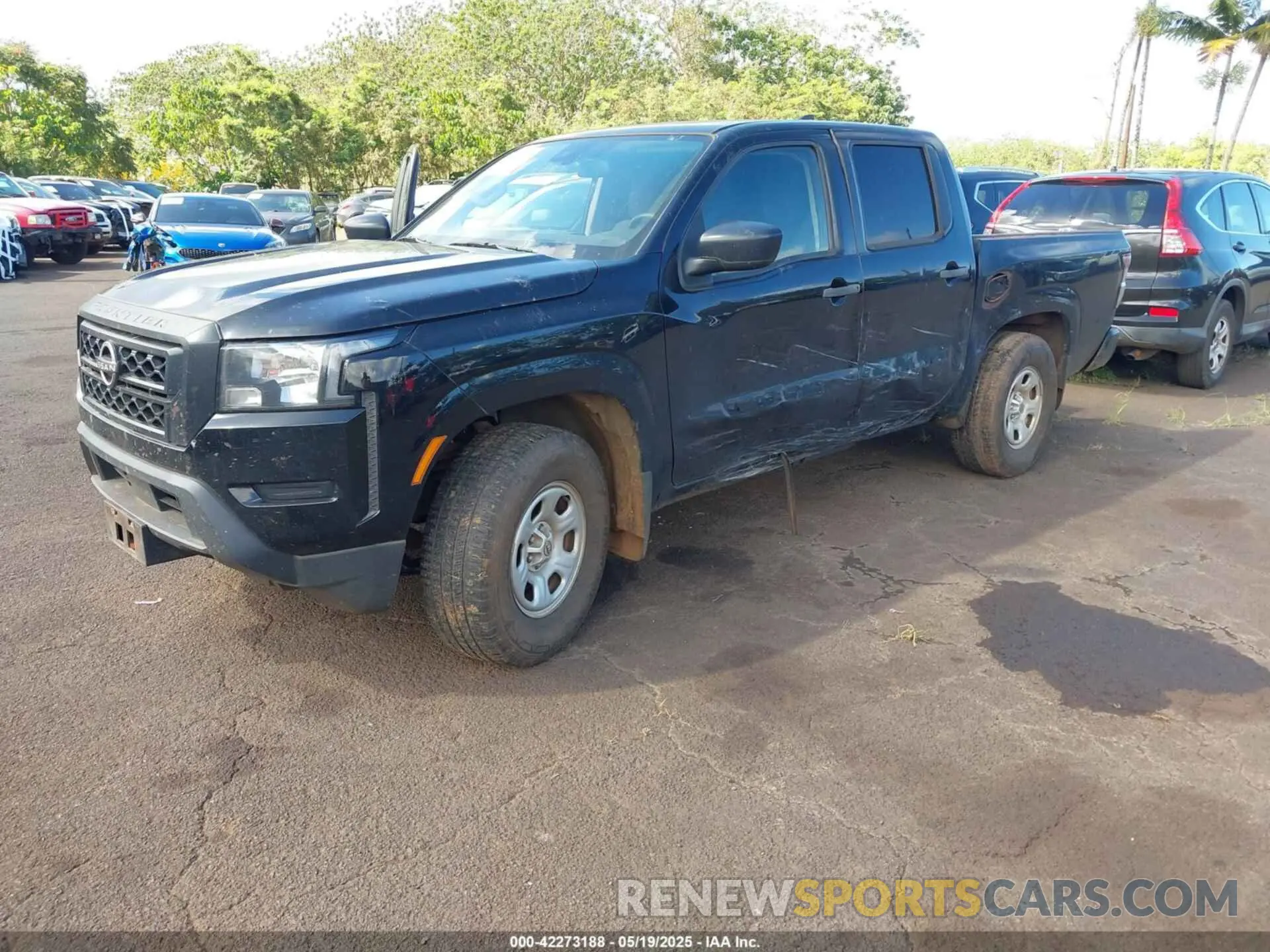 2 Photograph of a damaged car 1N6ED1EJ1NN645586 NISSAN FRONTIER 2022
