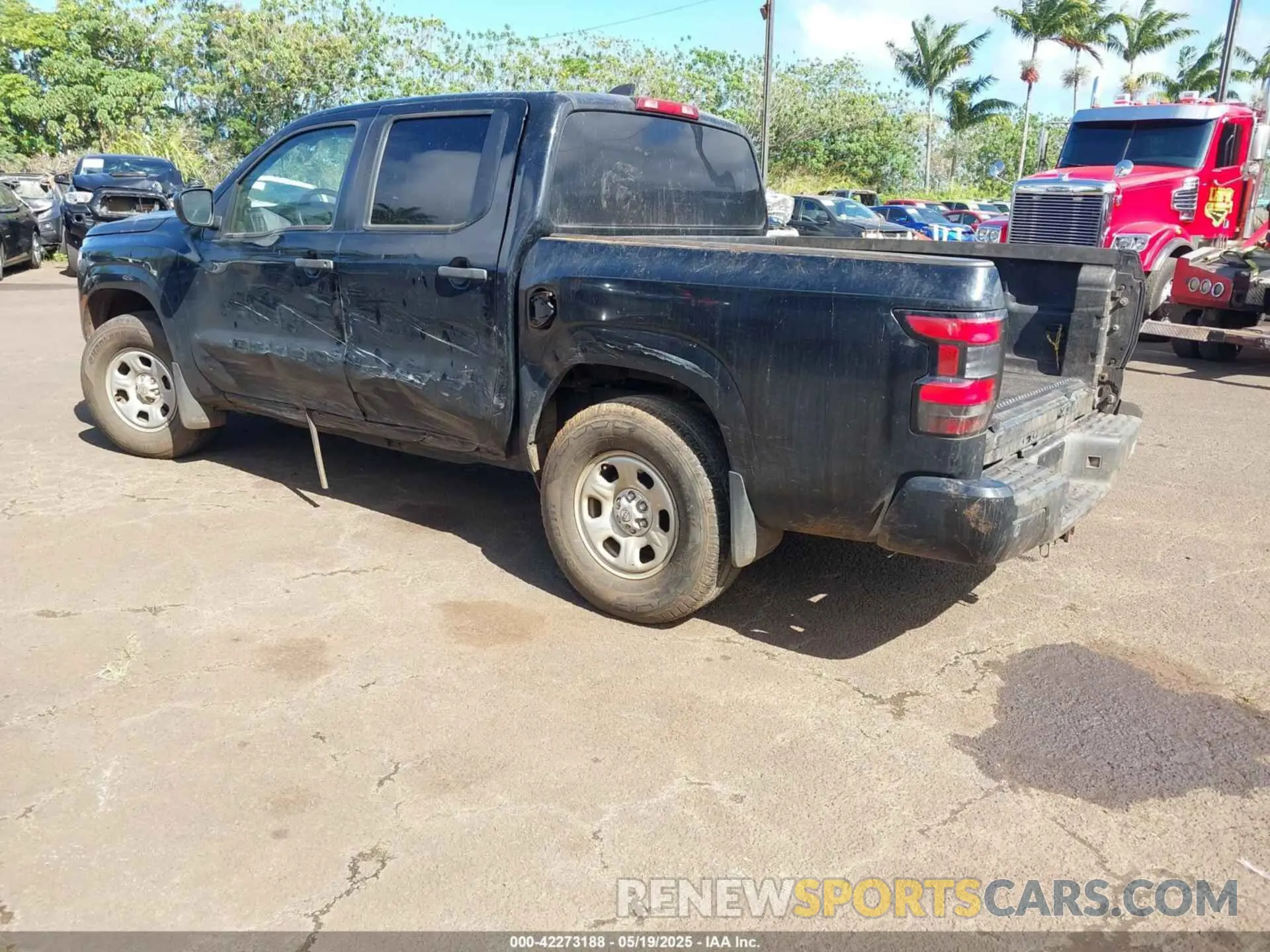 3 Photograph of a damaged car 1N6ED1EJ1NN645586 NISSAN FRONTIER 2022