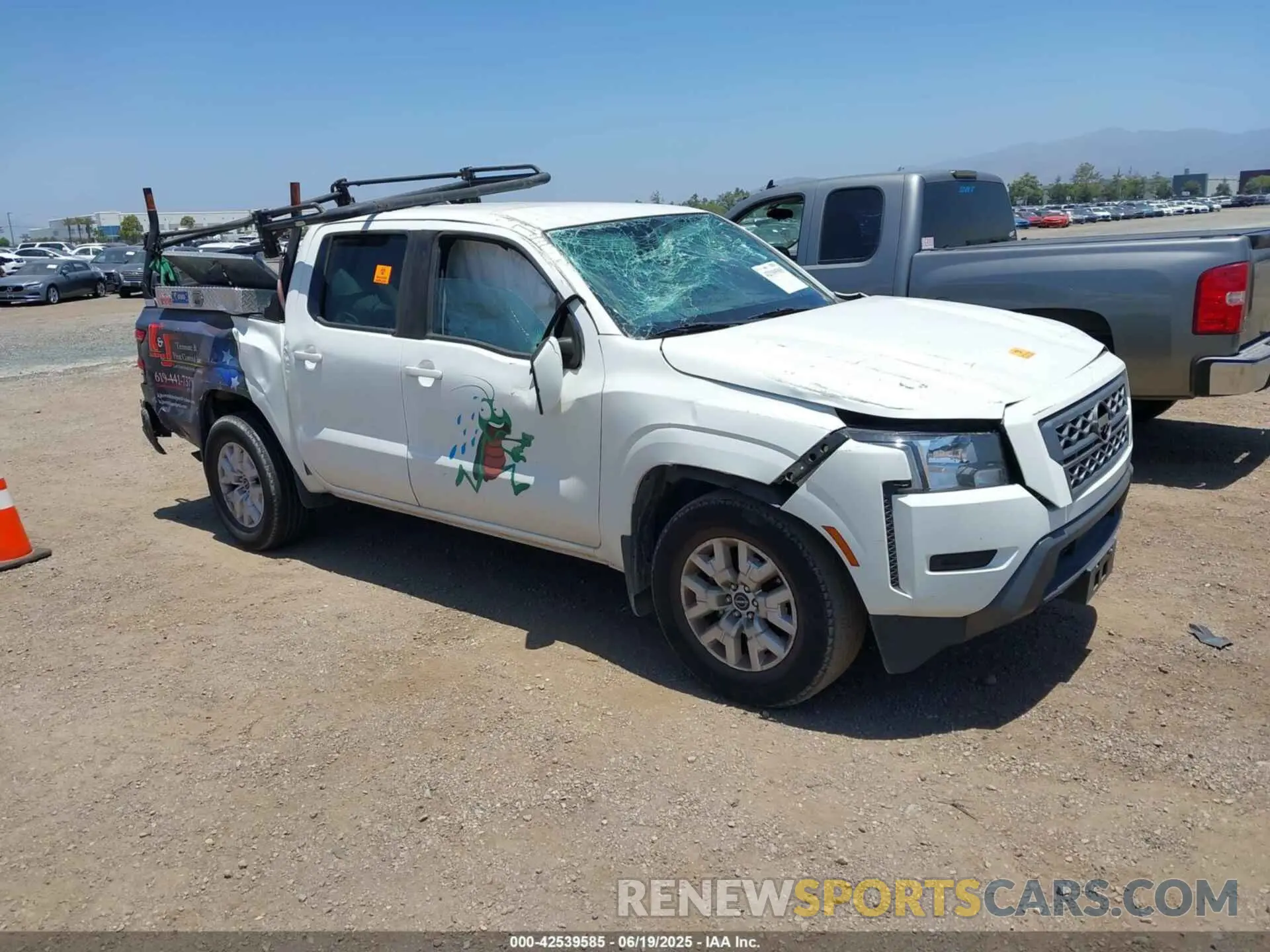 1 Photograph of a damaged car 1N6ED1EJ1NN645801 NISSAN FRONTIER 2022