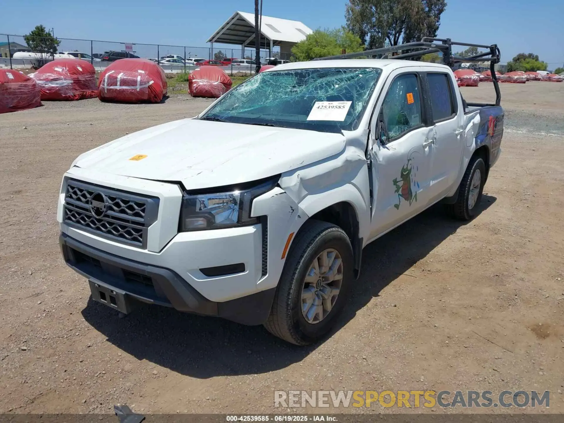 6 Photograph of a damaged car 1N6ED1EJ1NN645801 NISSAN FRONTIER 2022