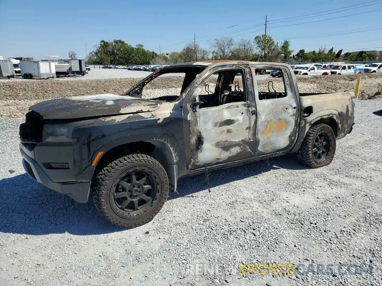 1 Photograph of a damaged car 1N6ED1EJ1NN650075 NISSAN FRONTIER 2022