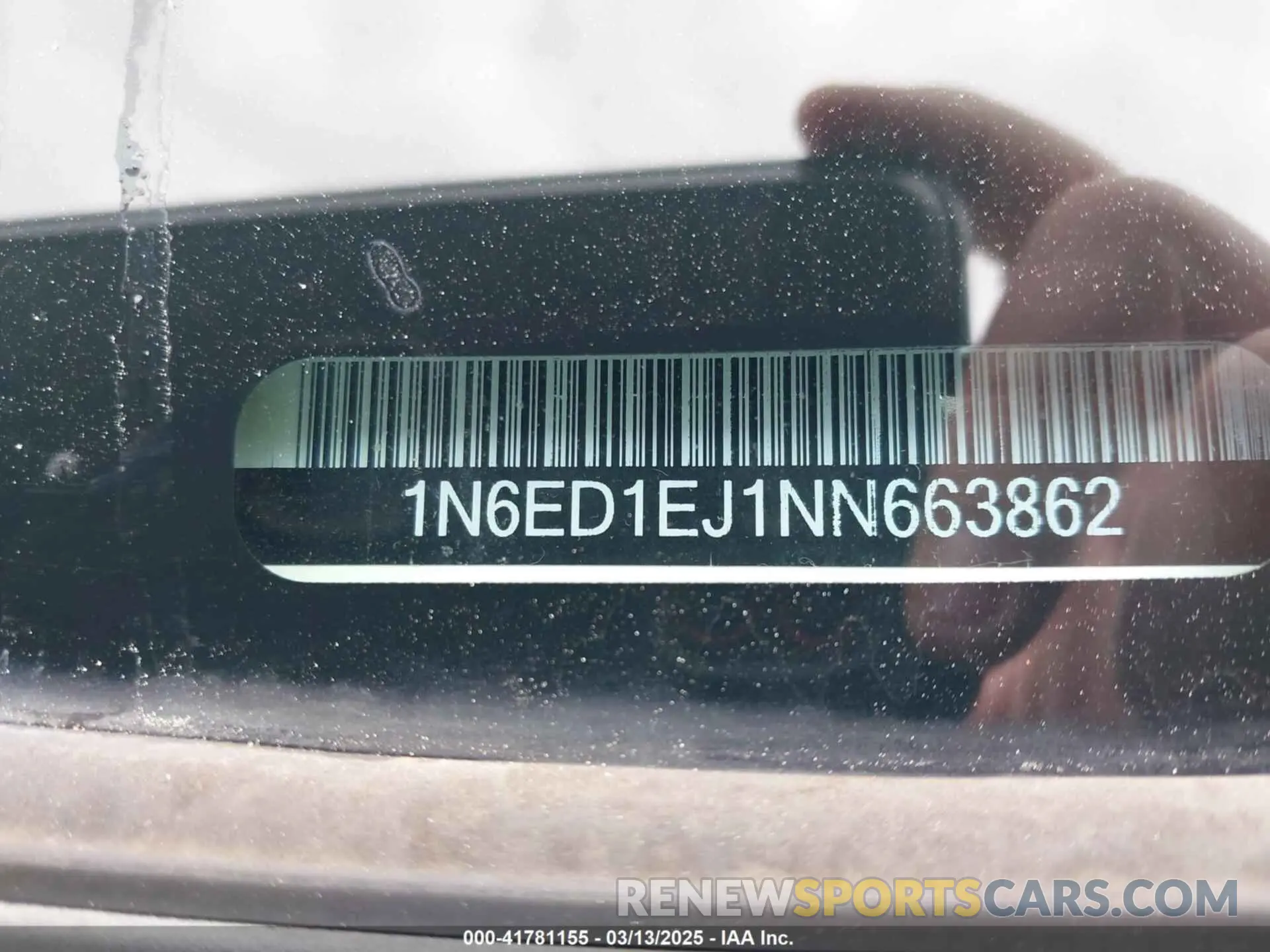9 Photograph of a damaged car 1N6ED1EJ1NN663862 NISSAN FRONTIER 2022